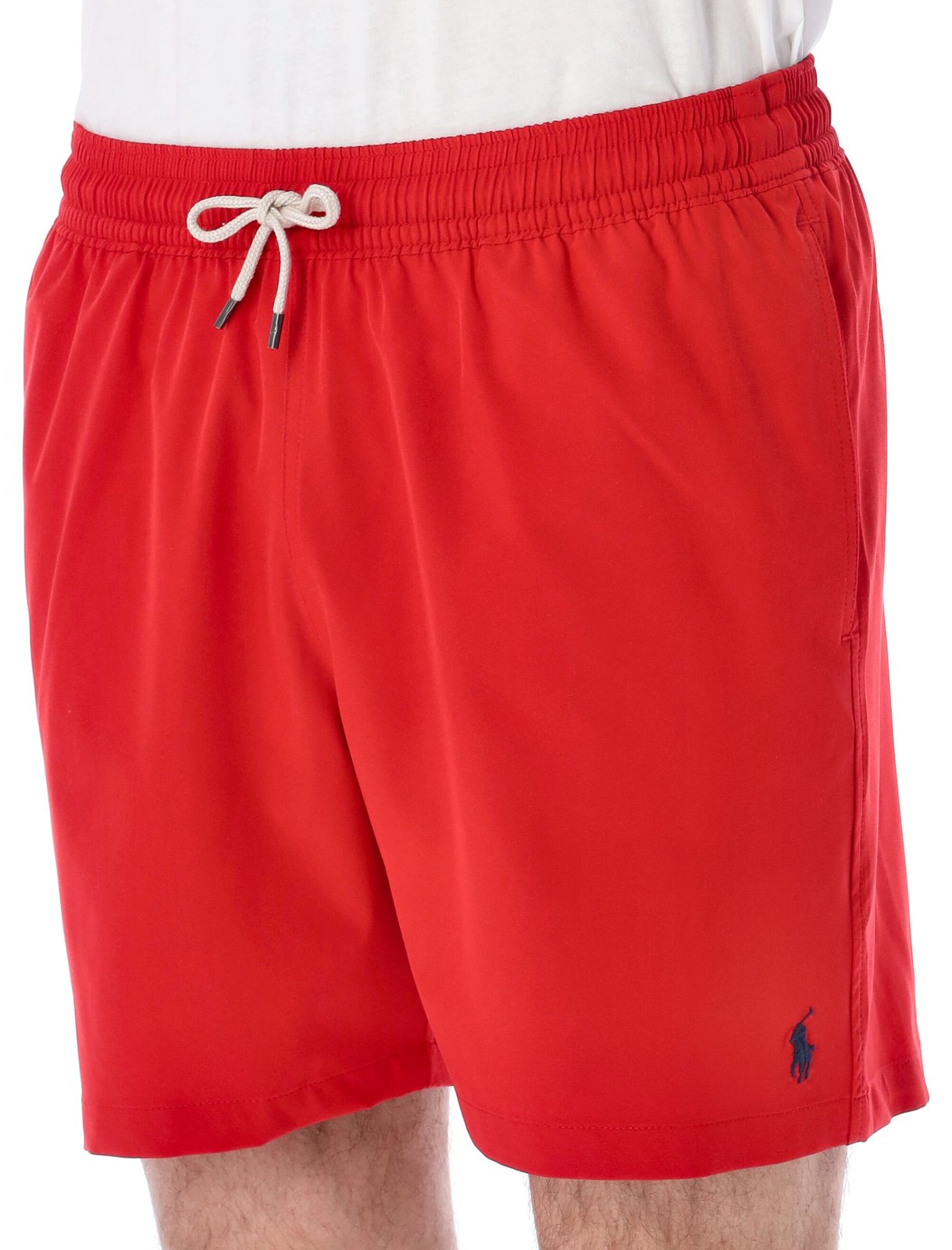 Polo Ralph Lauren Logo Embroidered Swim Trunks