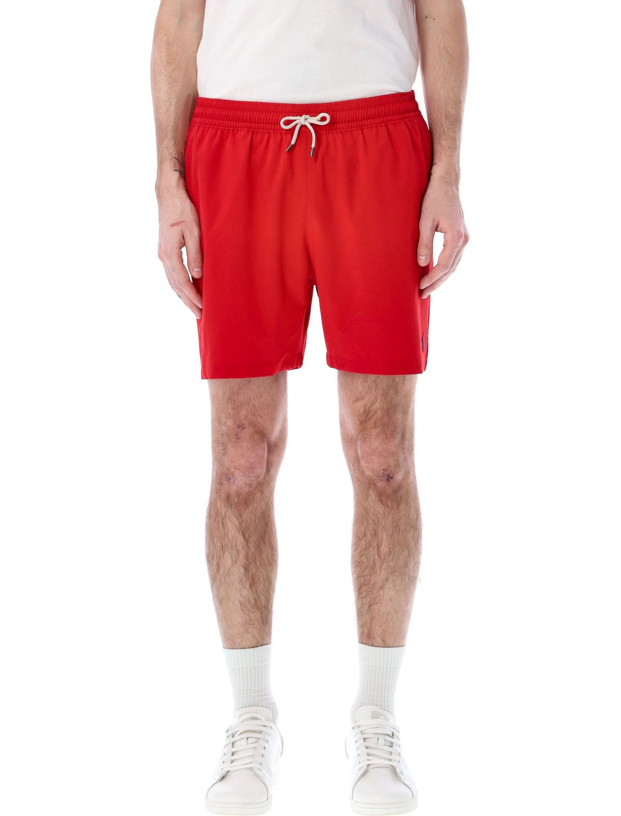 Polo Ralph Lauren Logo Embroidered Swim Trunks