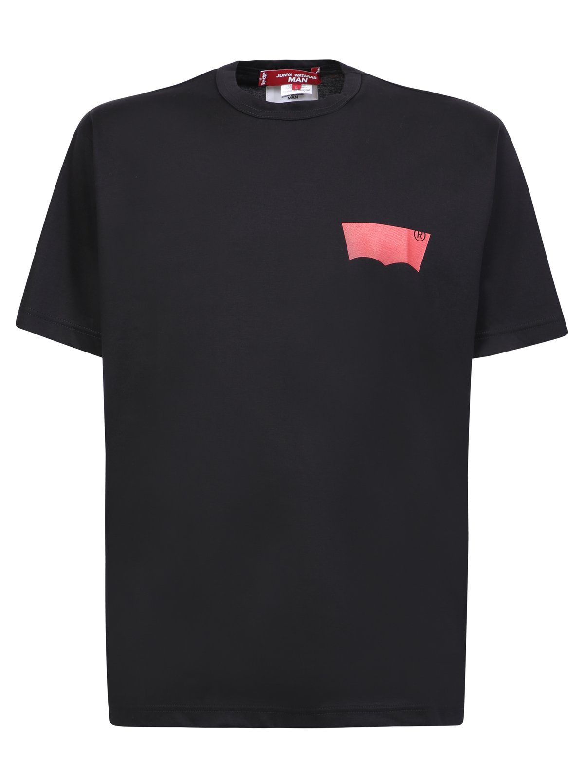 Junya Watanabe MAN Logo Printed Crewneck T-Shirt