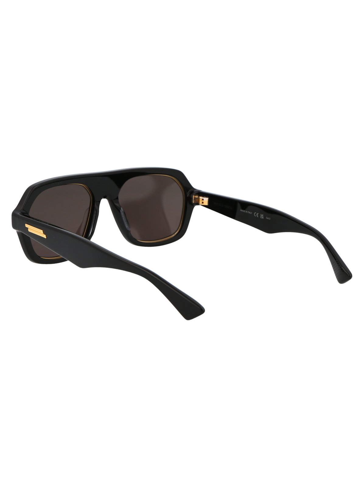 Bottega Veneta Eyewear Aviator Frame Sunglasses