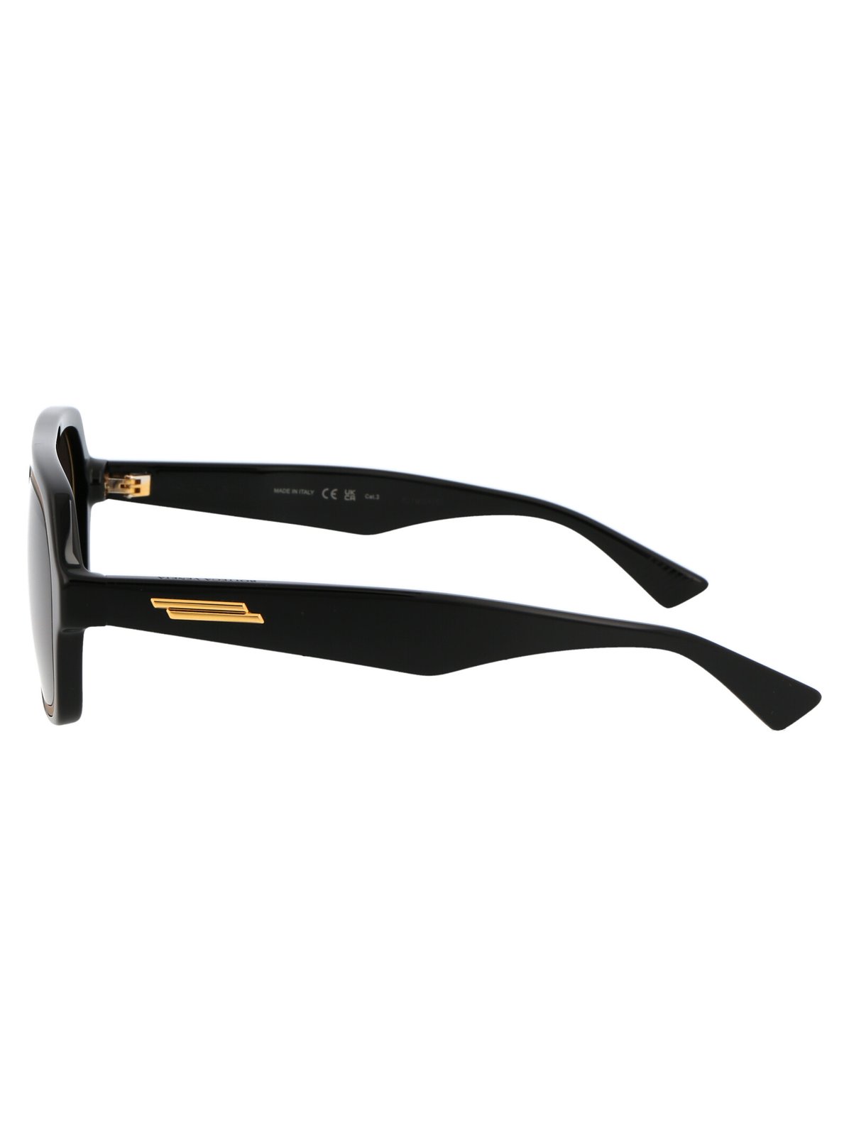 Bottega Veneta Eyewear Aviator Frame Sunglasses