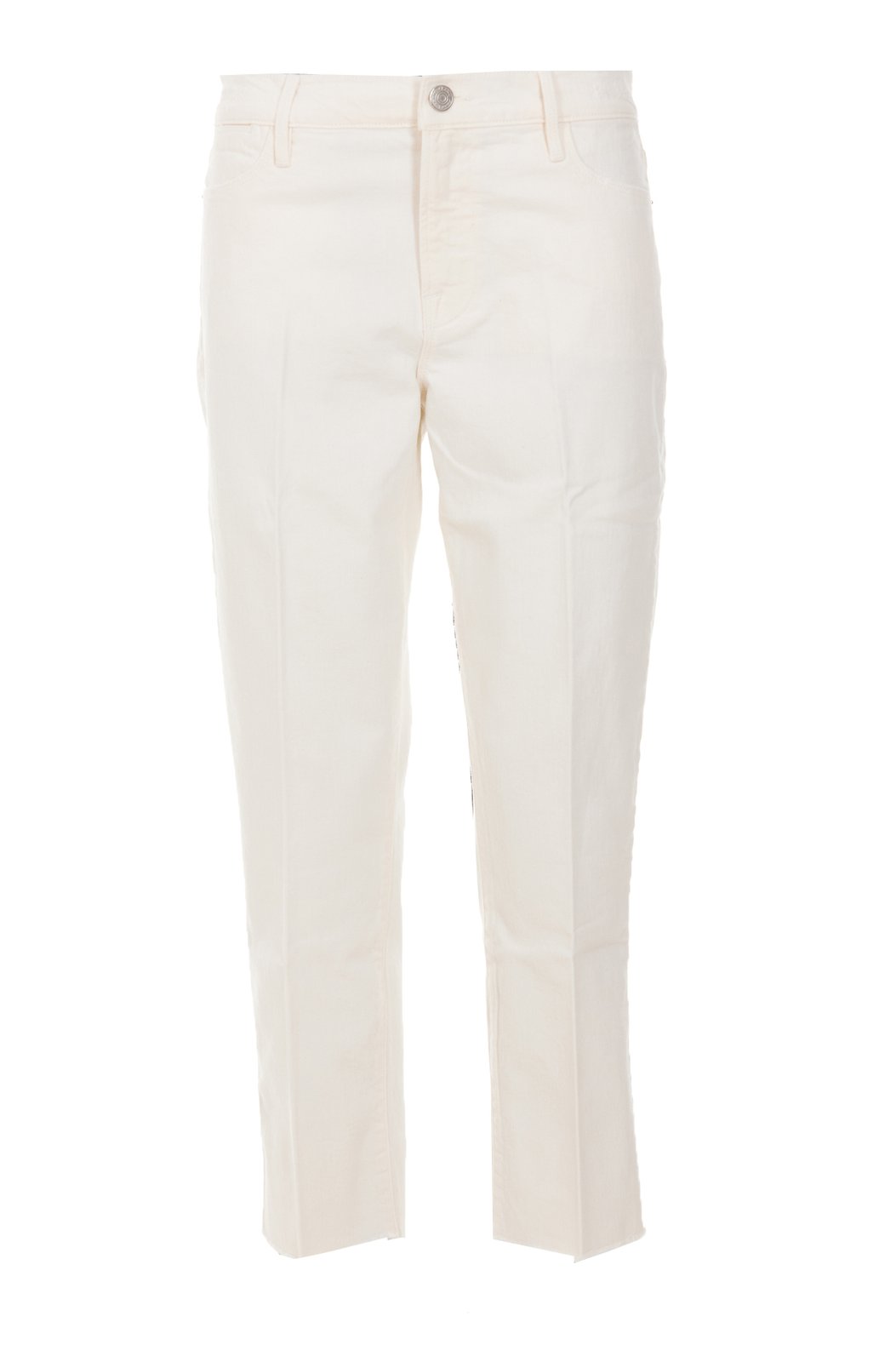 Frame High Waist Straight-Leg Jeans