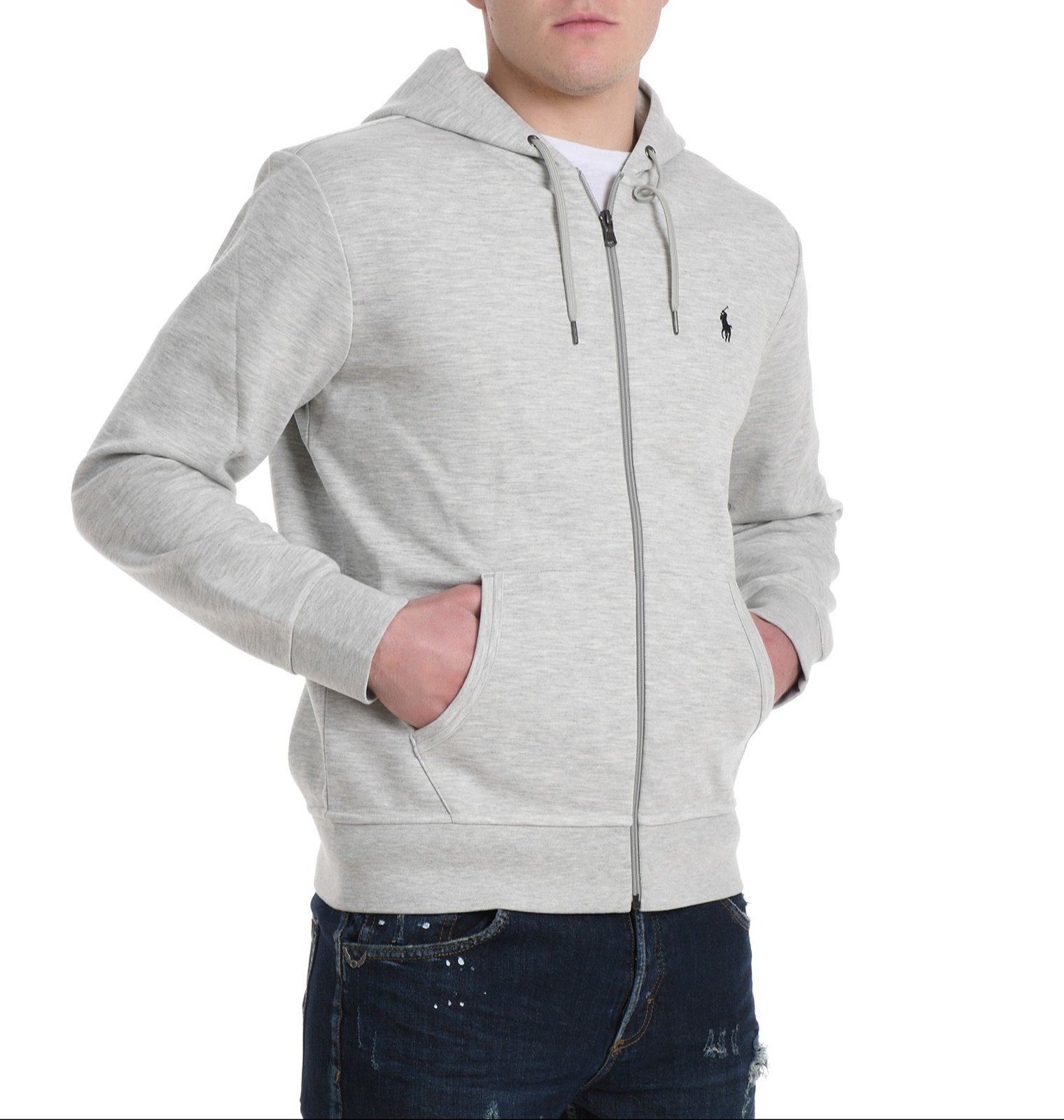 Polo Ralph Lauren Logo Embroidered Zipped Hoodie