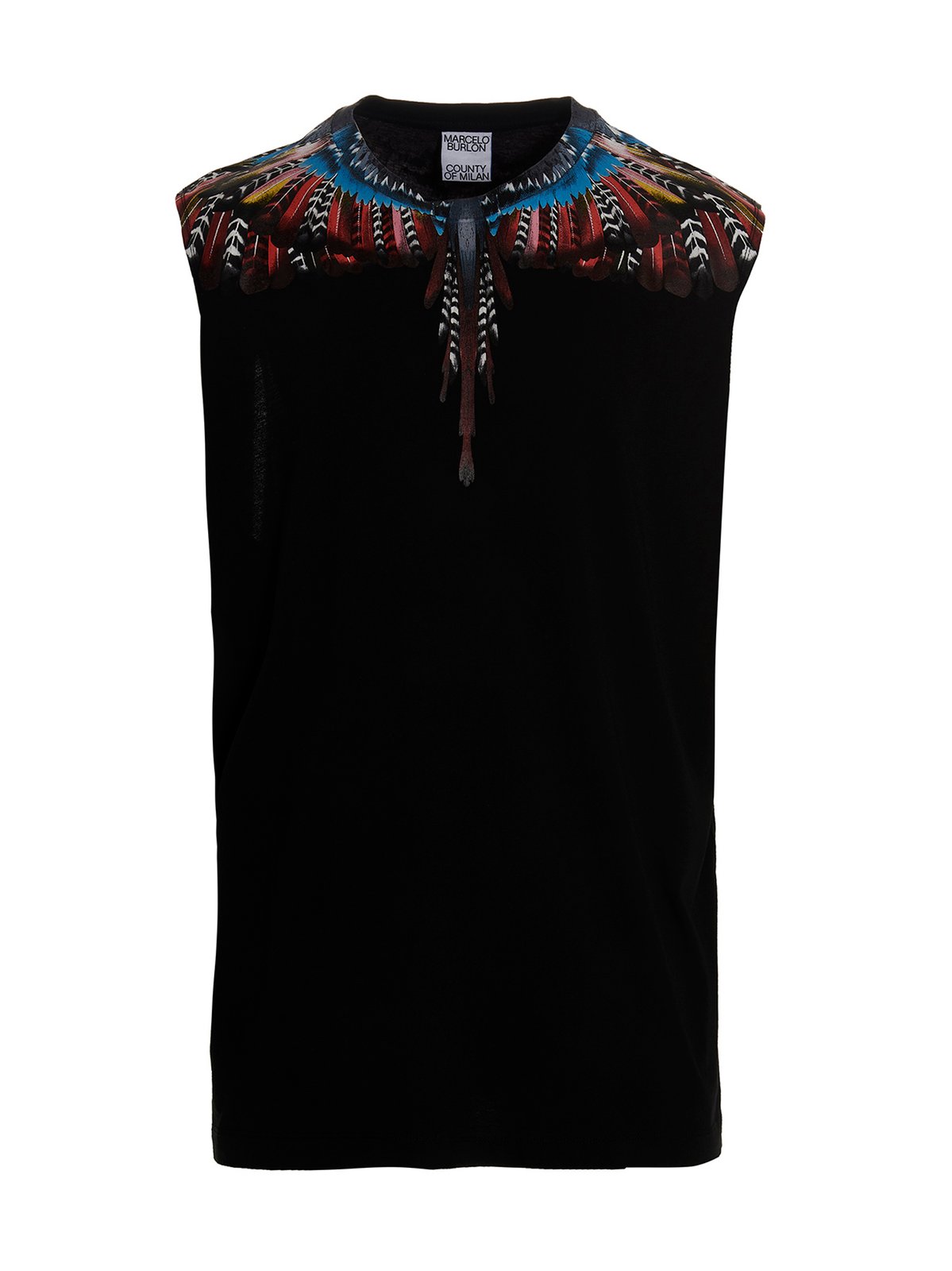 Marcelo Burlon County Of Milan Grizzly Wings Tank Top