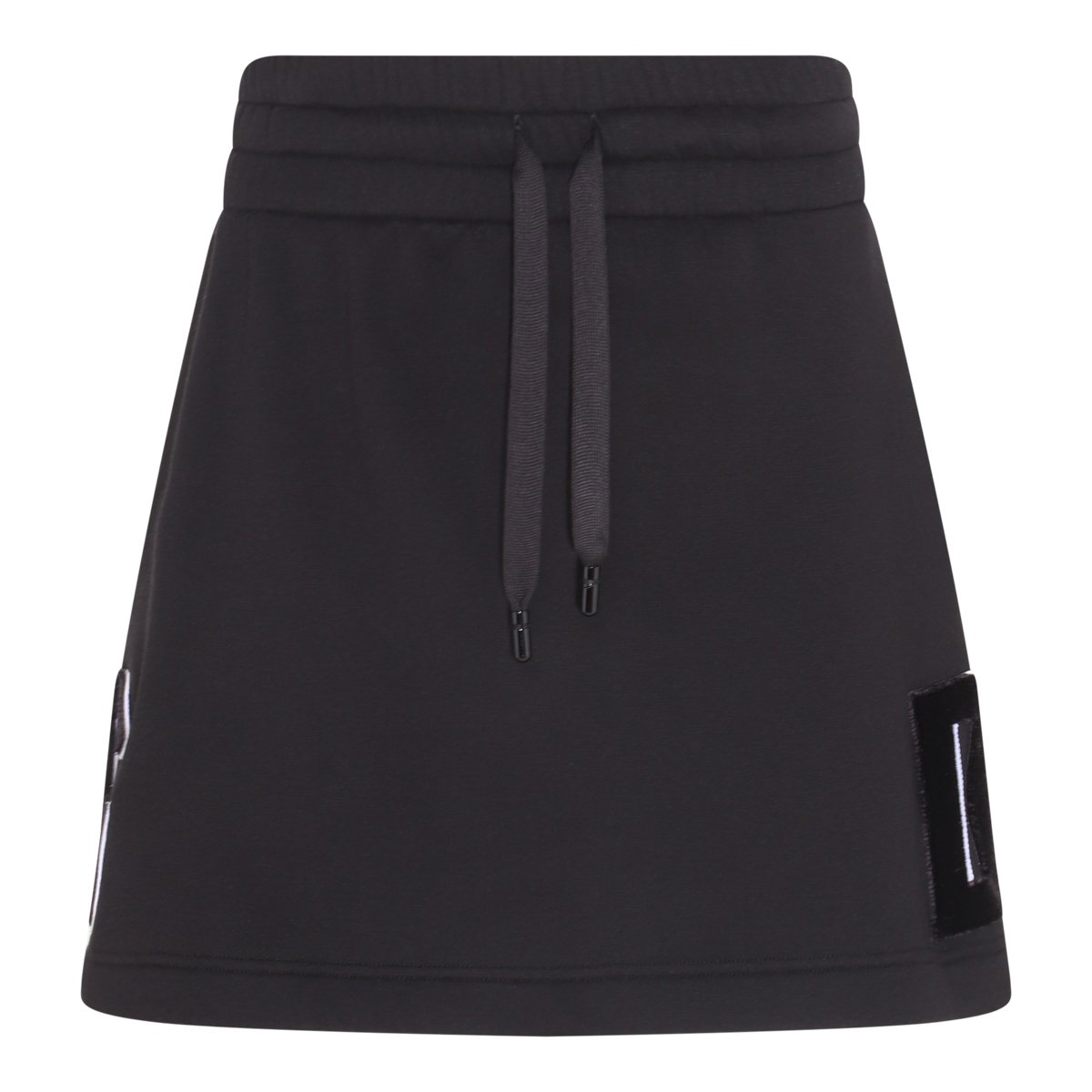 Dolce & Gabbana Logo Patch Jersey Miniskirt 3 Dolce & Gabbana Logo Patch Jersey Miniskirt