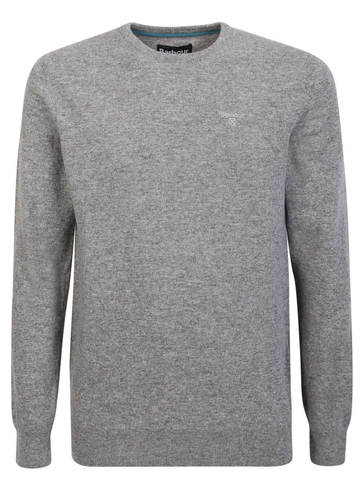 Barbour Logo Embroidered Crewneck Knitted Jumper