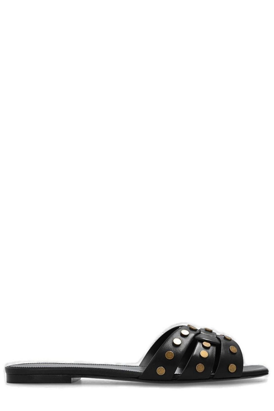Saint Laurent Open Toe Slip-On Sandals