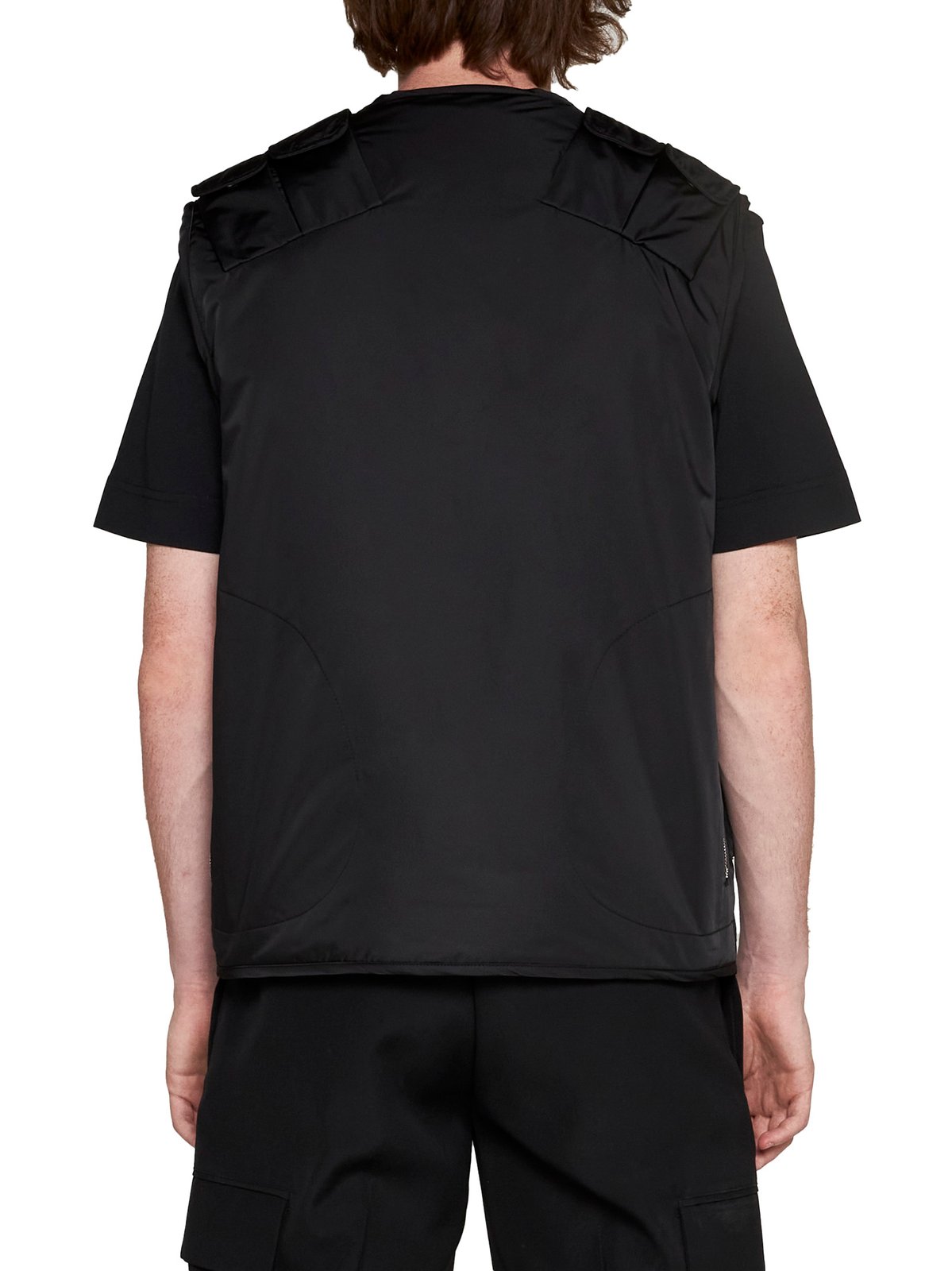 Givenchy Zip-Up Logo Embroidered Vest