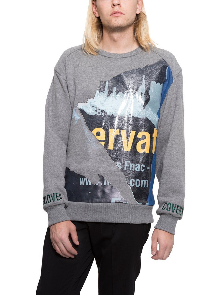 Juun J Printed Crewneck Sweatshirt