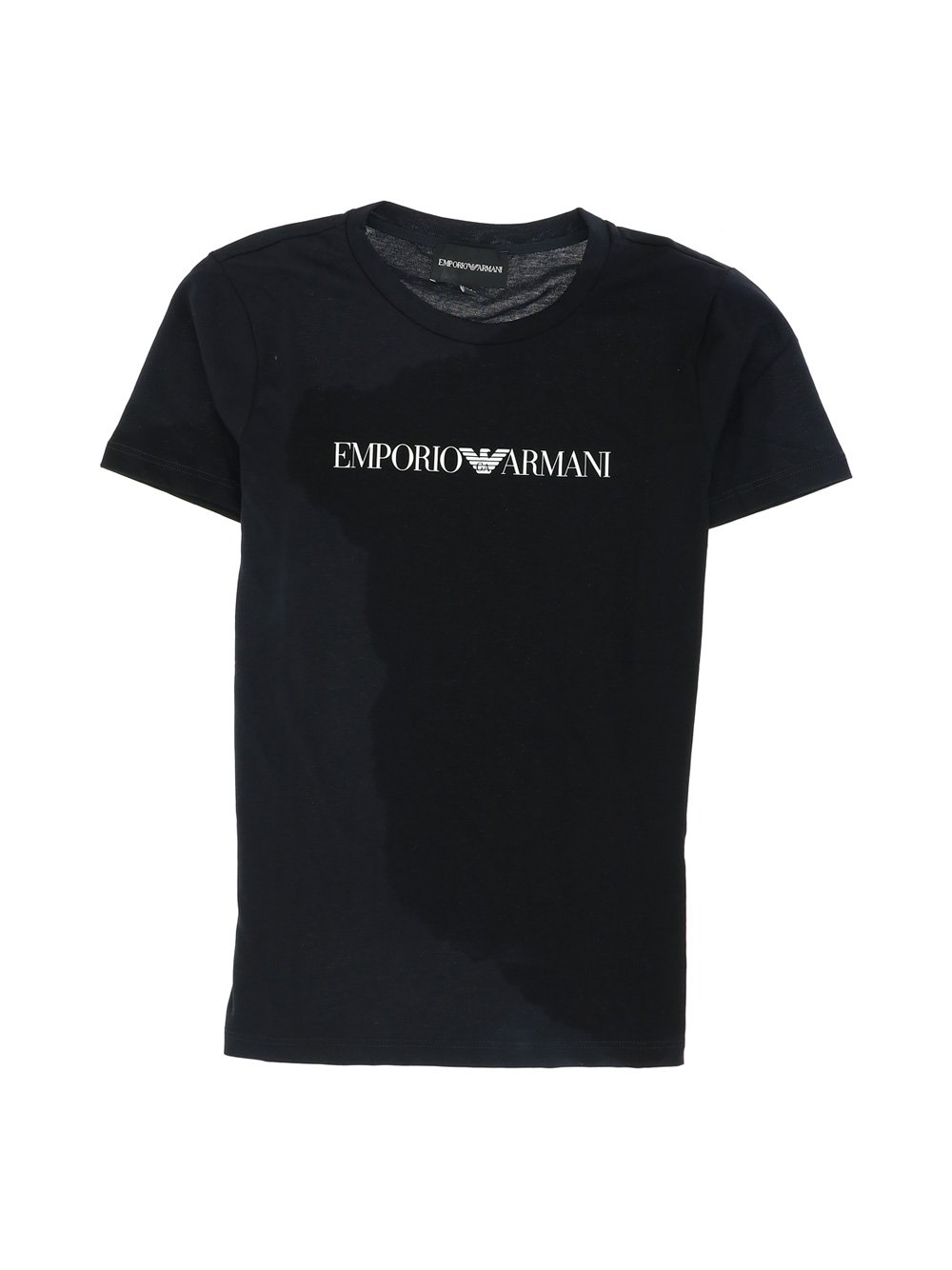 Emporio Armani Kids Logo Printed Crewneck T-Shirt