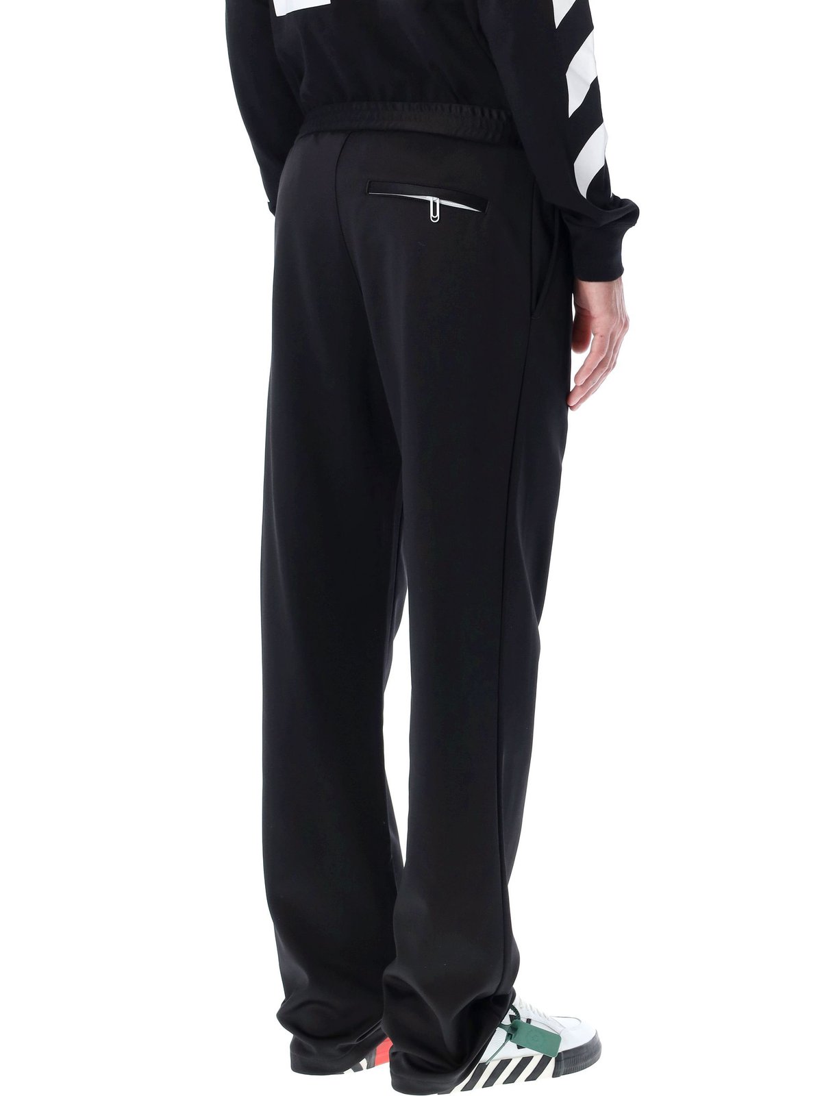 Off-White Arrow Printed Straight Leg Track Pants