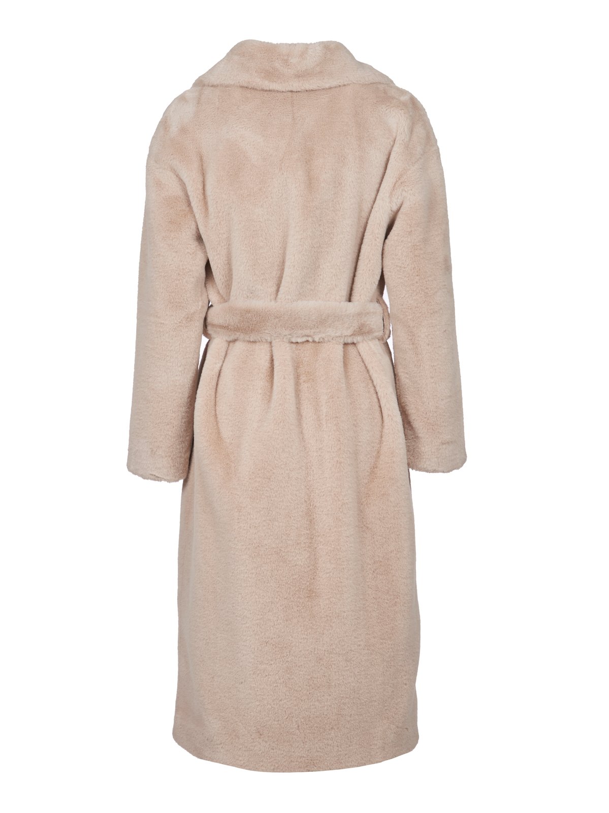 Herno Belted Faux-Fur Coat