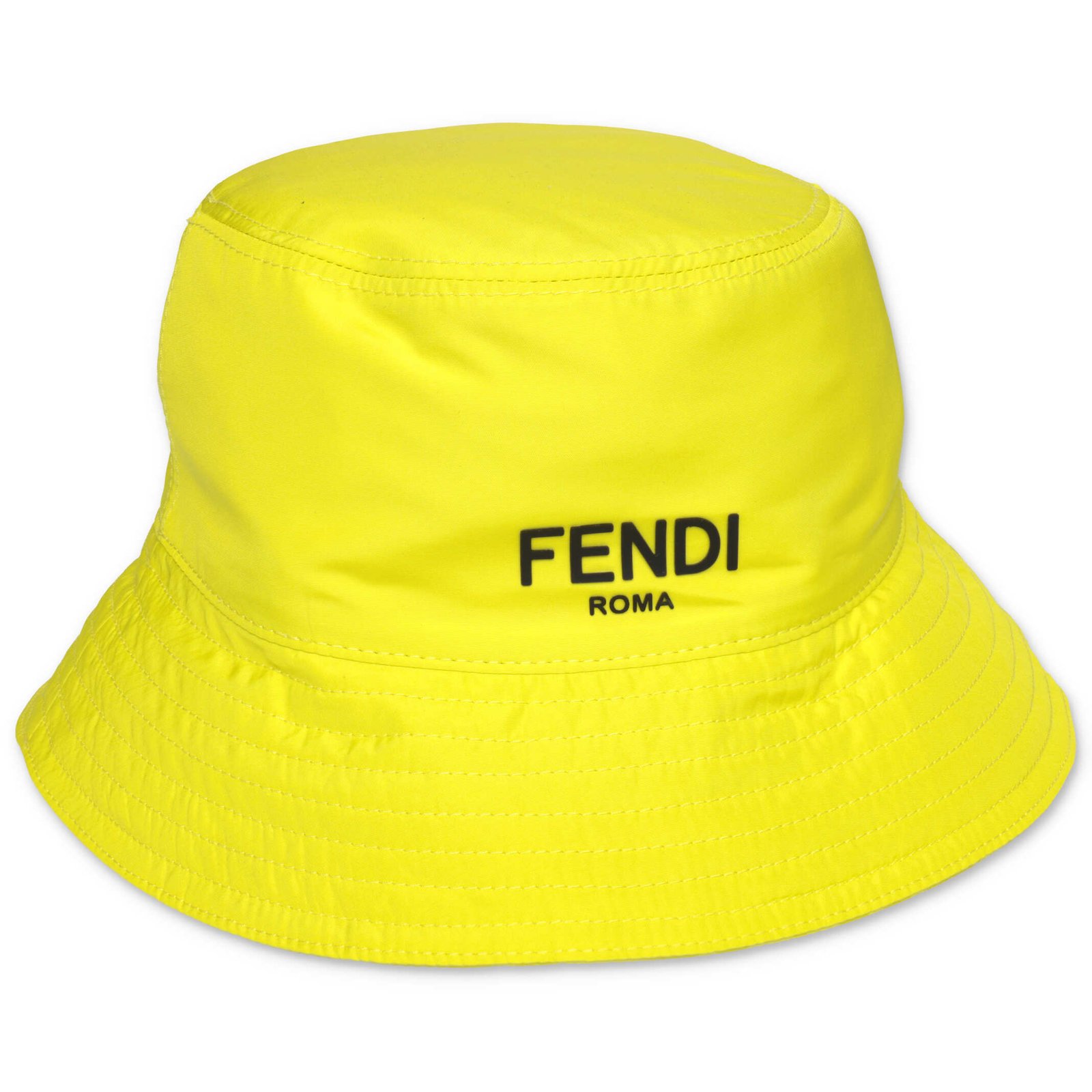 Fendi Kids Logo Detailed Bucket Hat 2 Fendi Kids Logo Detailed Bucket Hat