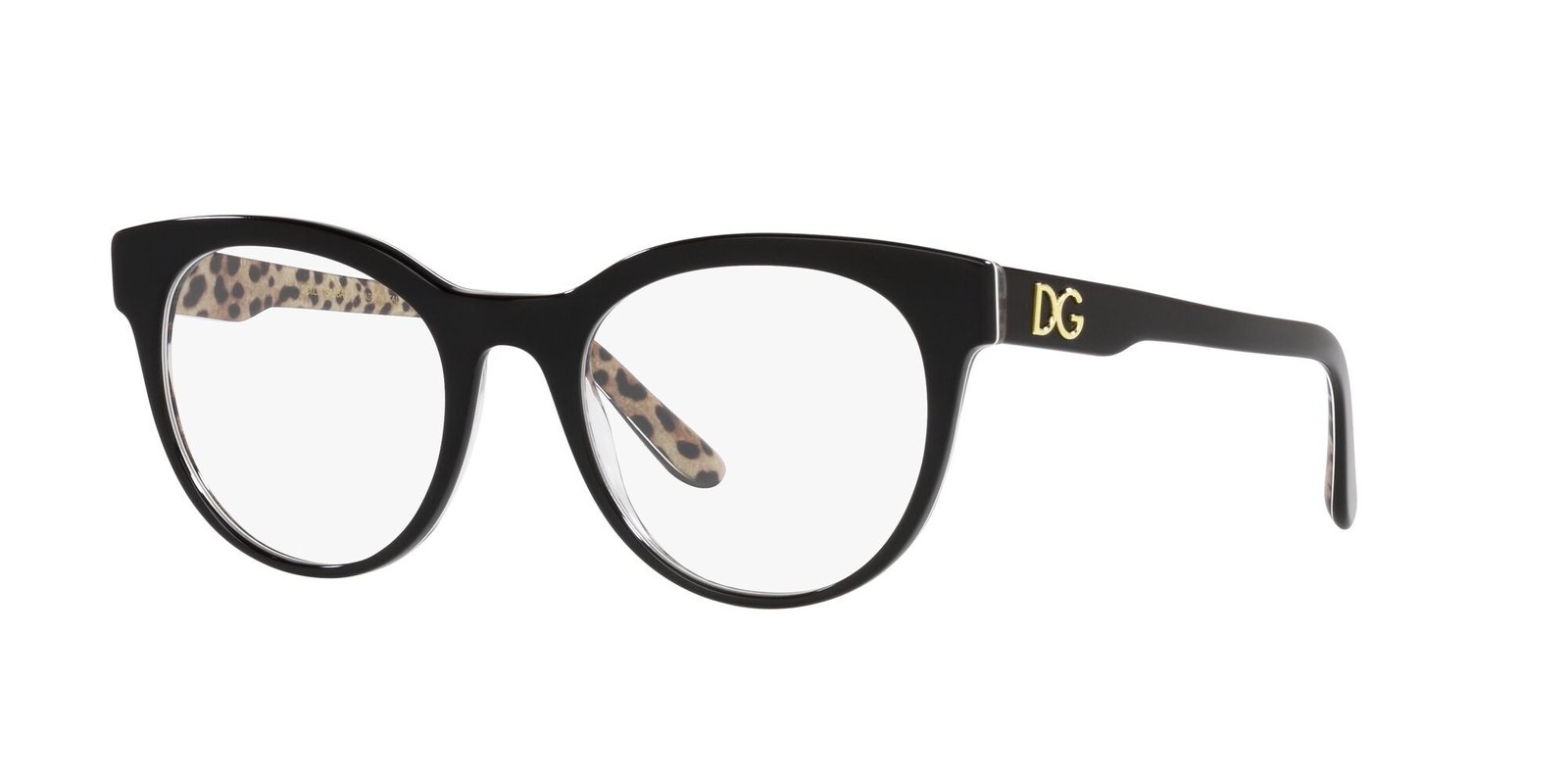 Dolce & Gabbana Eyewear Round Frame Glasses