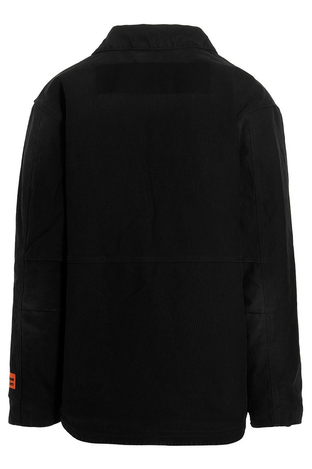 Heron Preston Logo Embroidered Zipped Denim Jacket 3 Heron Preston Logo Embroidered Zipped Denim Jacket