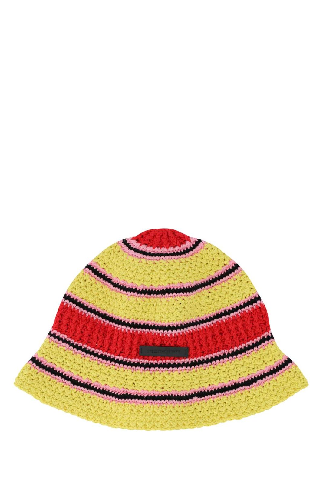Stella McCartney Colour-Block Crochet Hat
