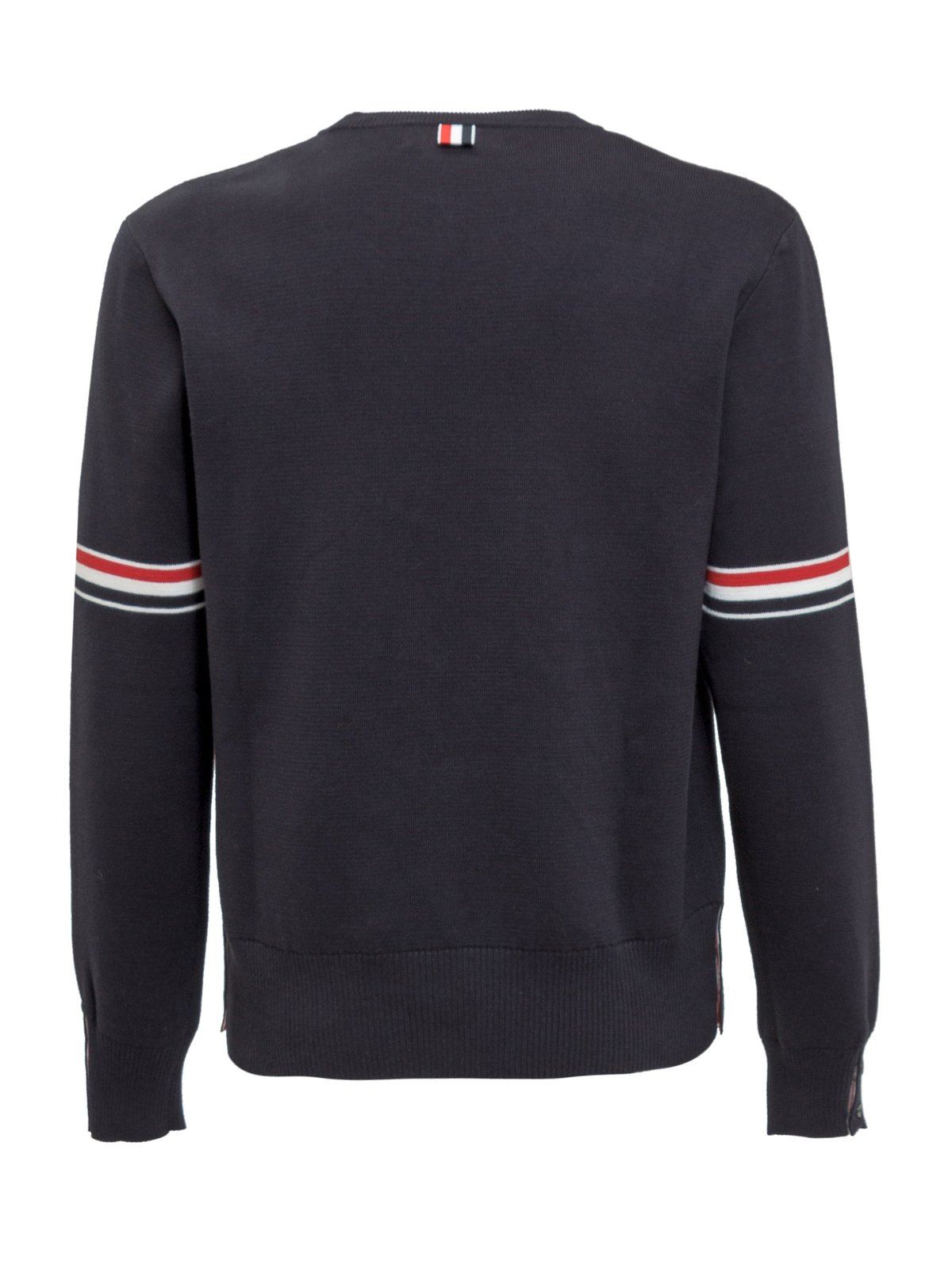 Thom Browne Stripe Detailed Knitted Sweater