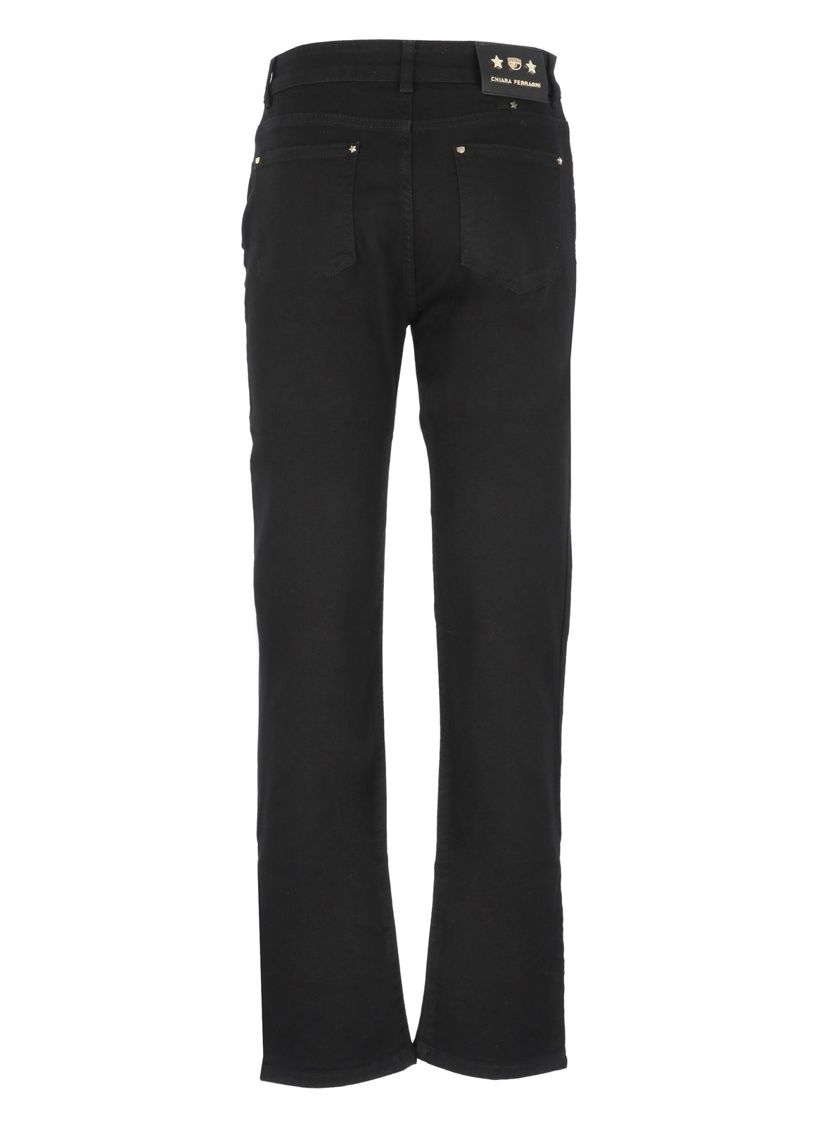 Chiara Ferragni Stud-Embellished Straight-Leg Jeans 3 Chiara Ferragni Stud-Embellished Straight-Leg Jeans