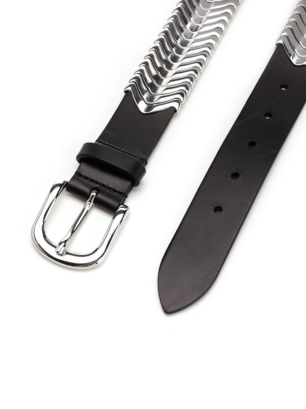 Isabel Marant Beads-Embellished Buckle Belt