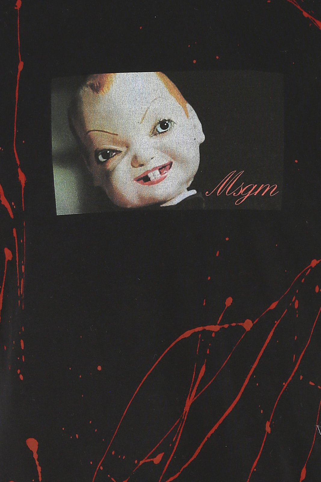 MSGM Graphic Printed T-Shirt