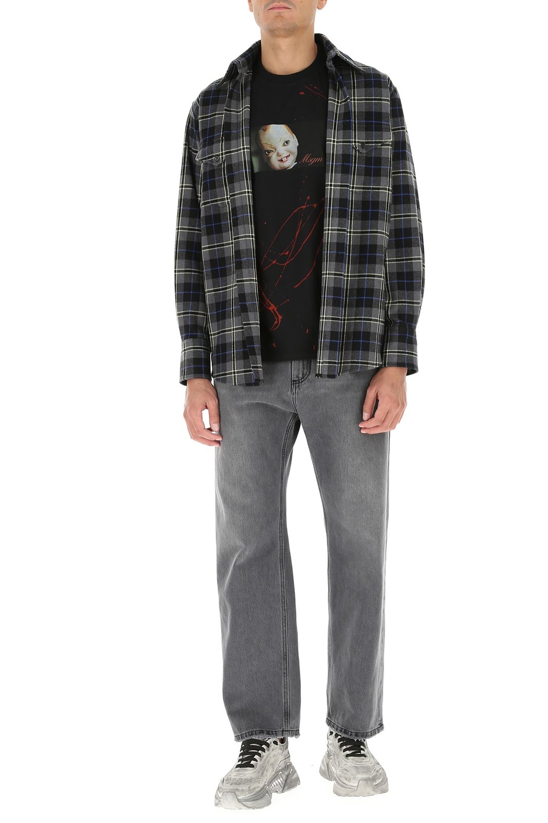 MSGM Graphic Printed T-Shirt