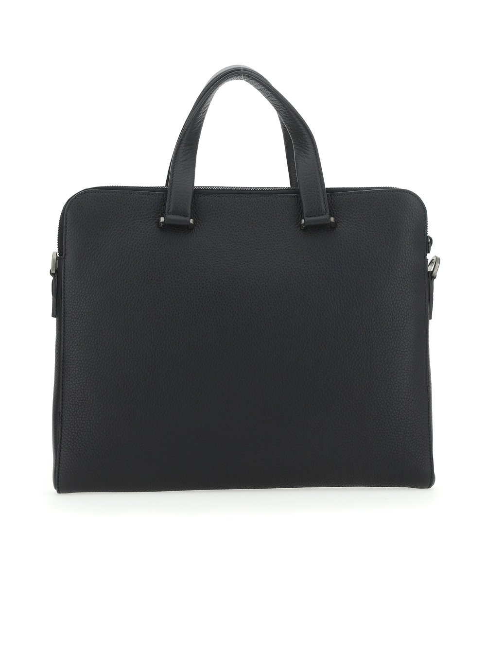 Ferragamo Logo-Plaque Zipped Briefcase 3 Ferragamo Logo-Plaque Zipped Briefcase