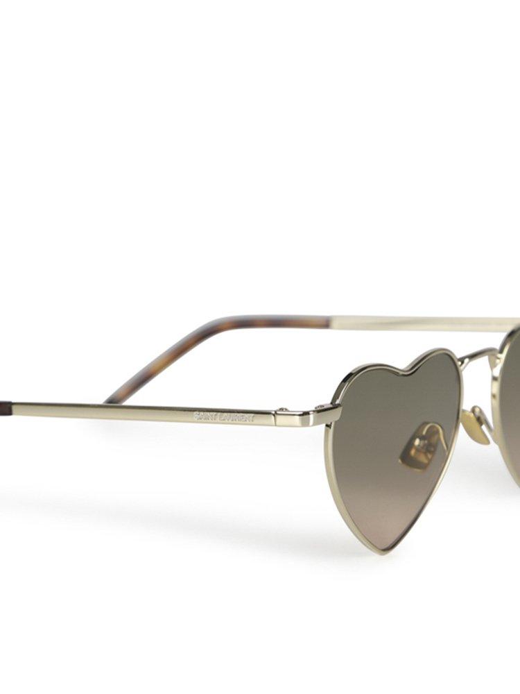 Saint Laurent Eyewear Heart Shape Sunglasses 1 Saint Laurent Eyewear Heart Shape Sunglasses