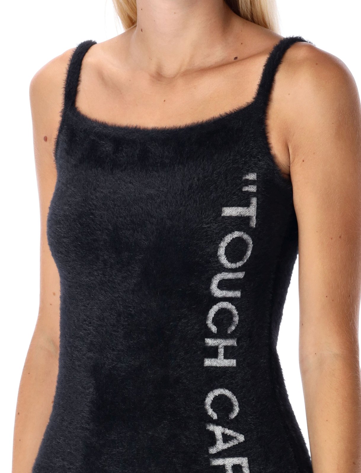 Off-White Sleeveless Mini Dress