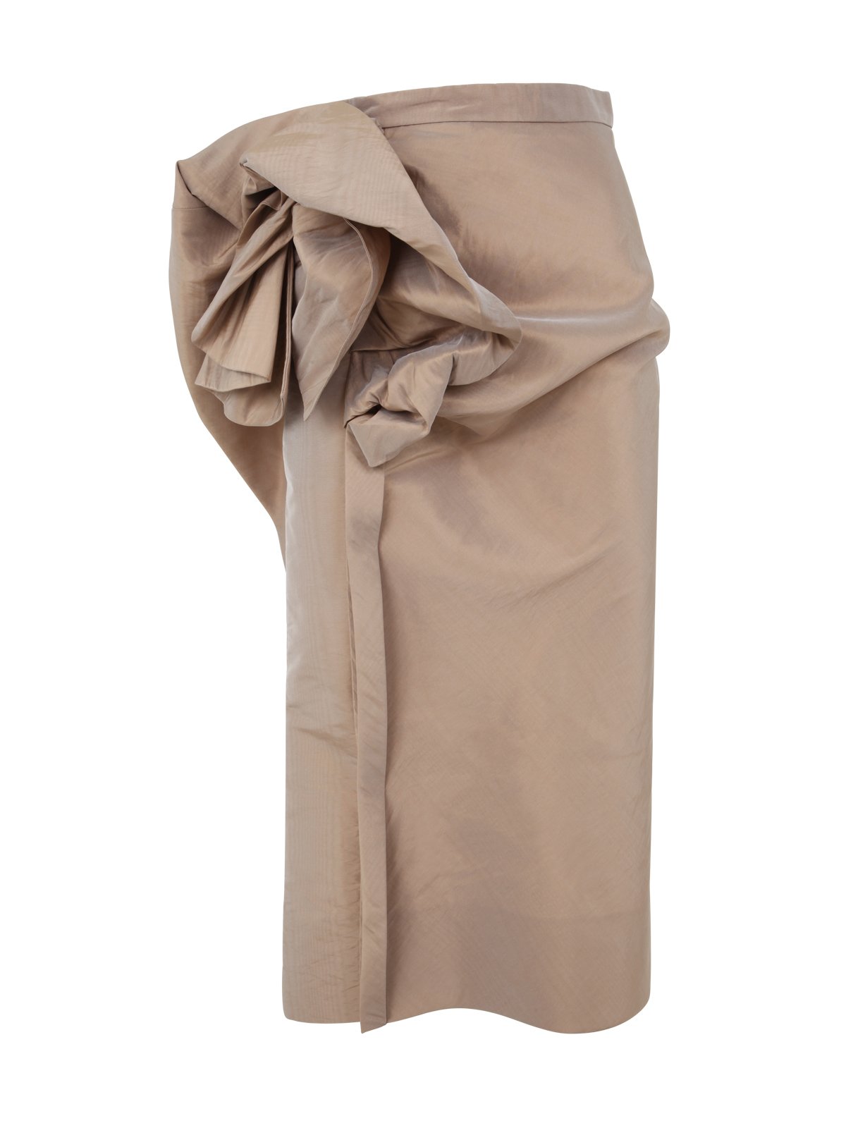 Maison Margiela Floral Detail High-Waisted Midi Skirt