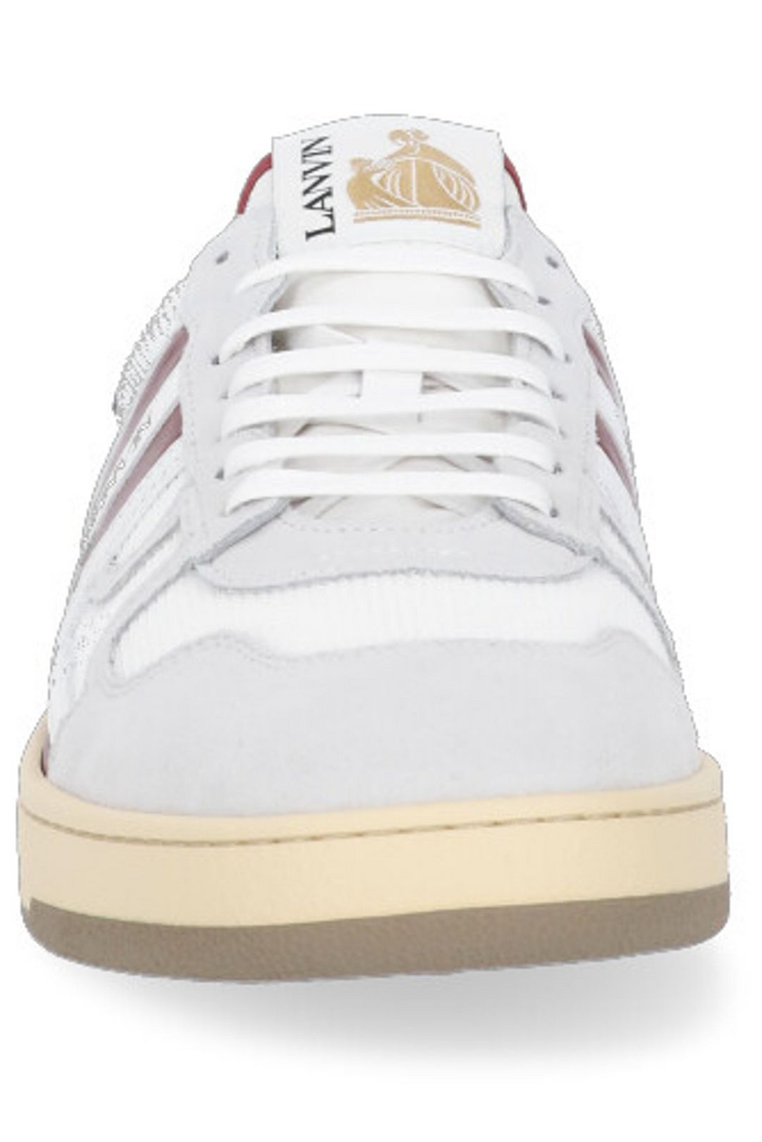 Lanvin Panelled Lace-Up Sneakers