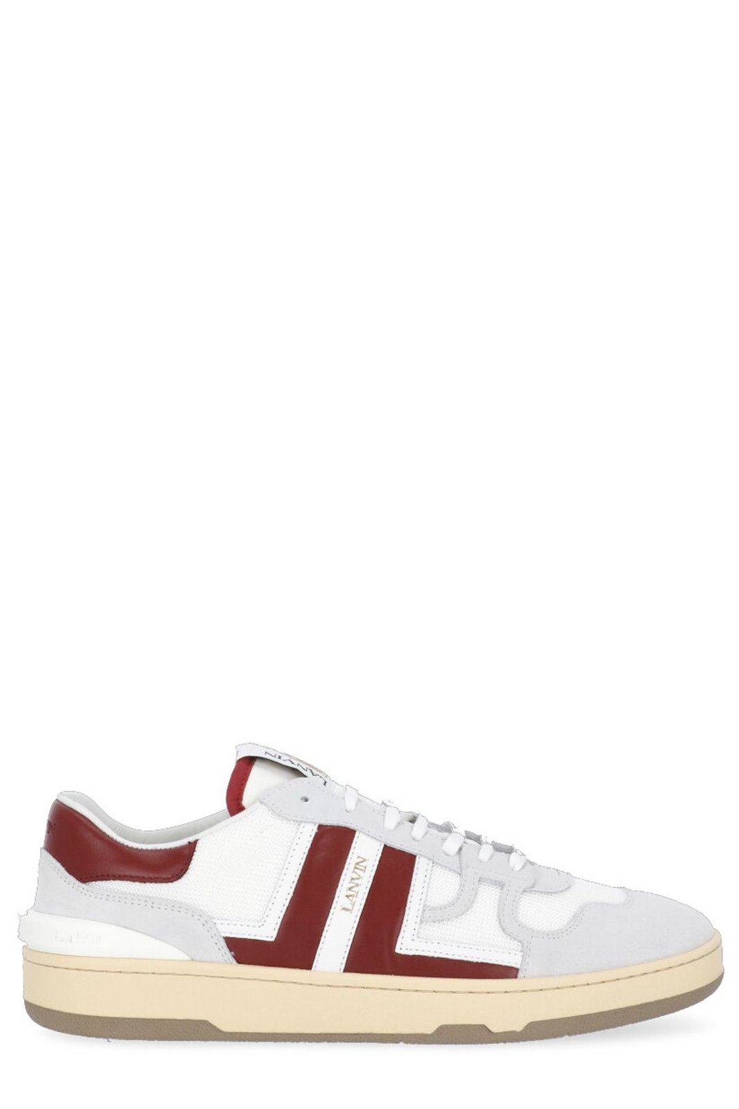Lanvin Panelled Lace-Up Sneakers