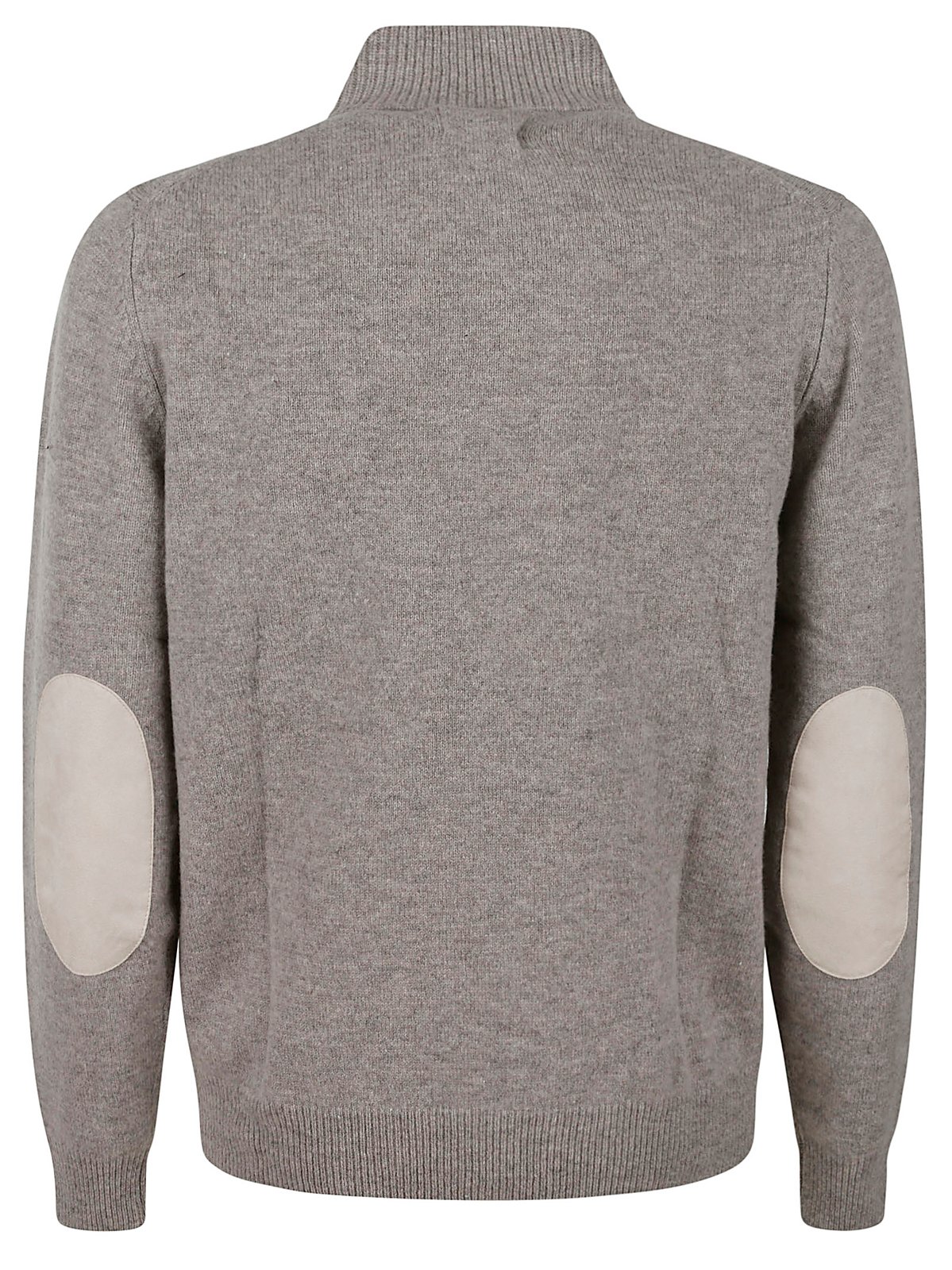 Barbour Buttoned High-Neck Knit Jumper