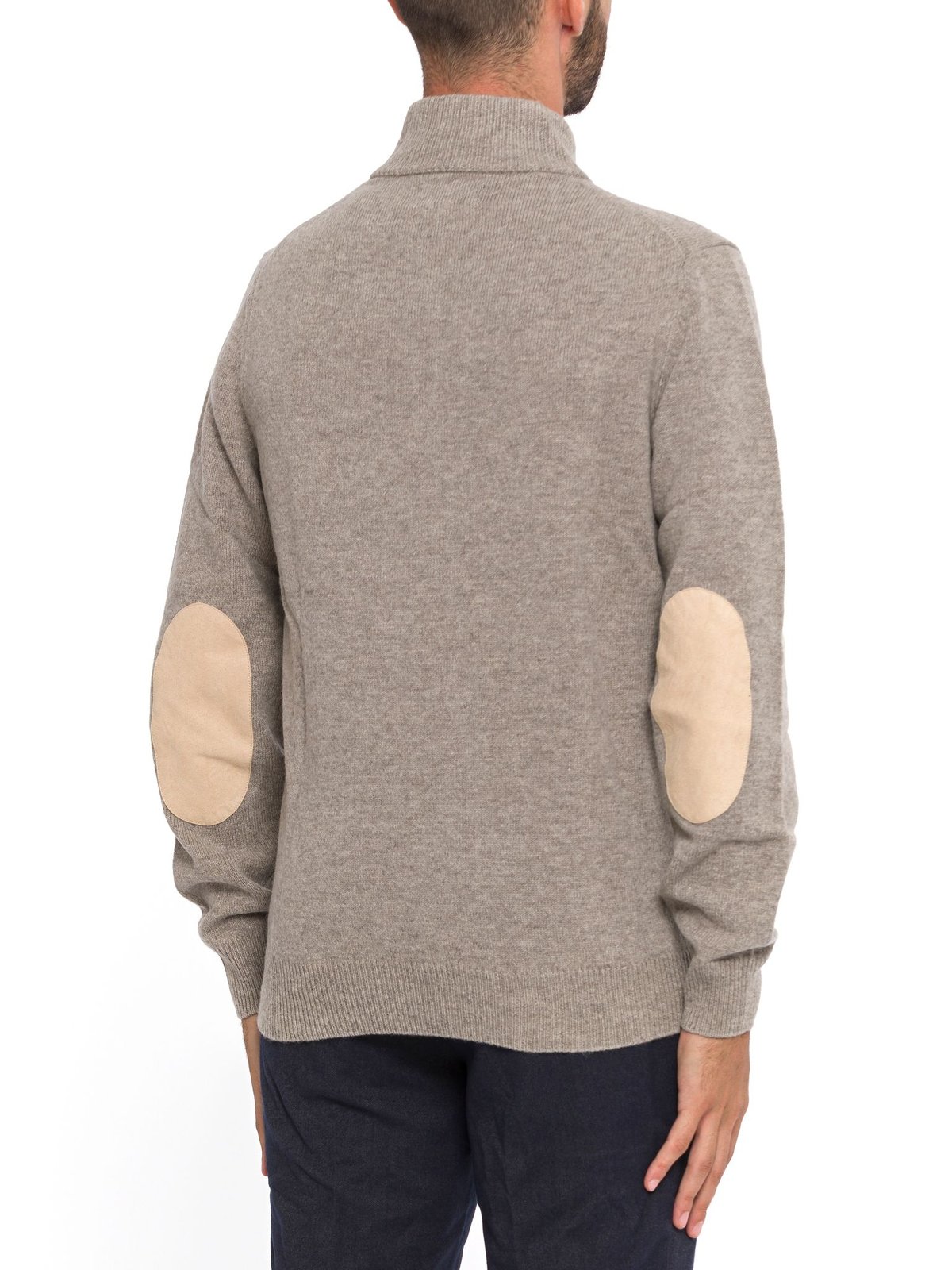 Barbour Buttoned High-Neck Knit Jumper