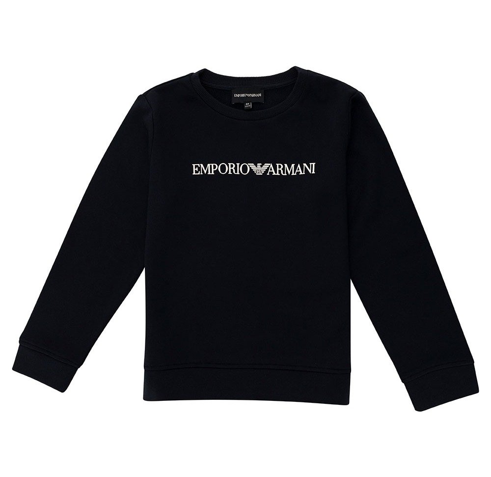 Emporio Armani Kids Logo Printed Sweatshirt