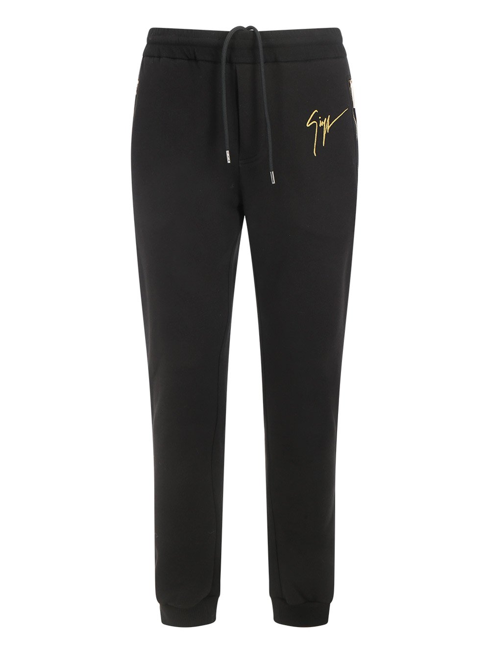 Giuseppe Zanotti Logo Printed Zipped Track Pants