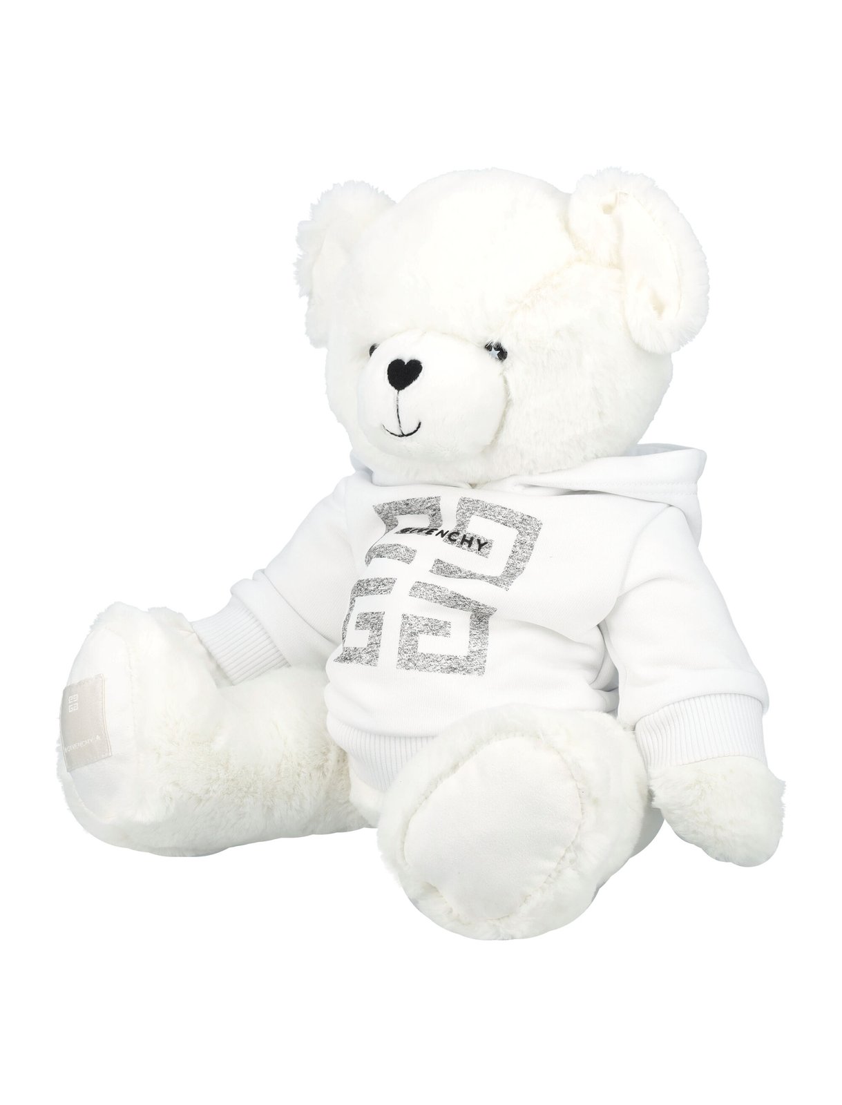 Givenchy Kids Logo Printed Faux-Fur Tedddy Bear Toy