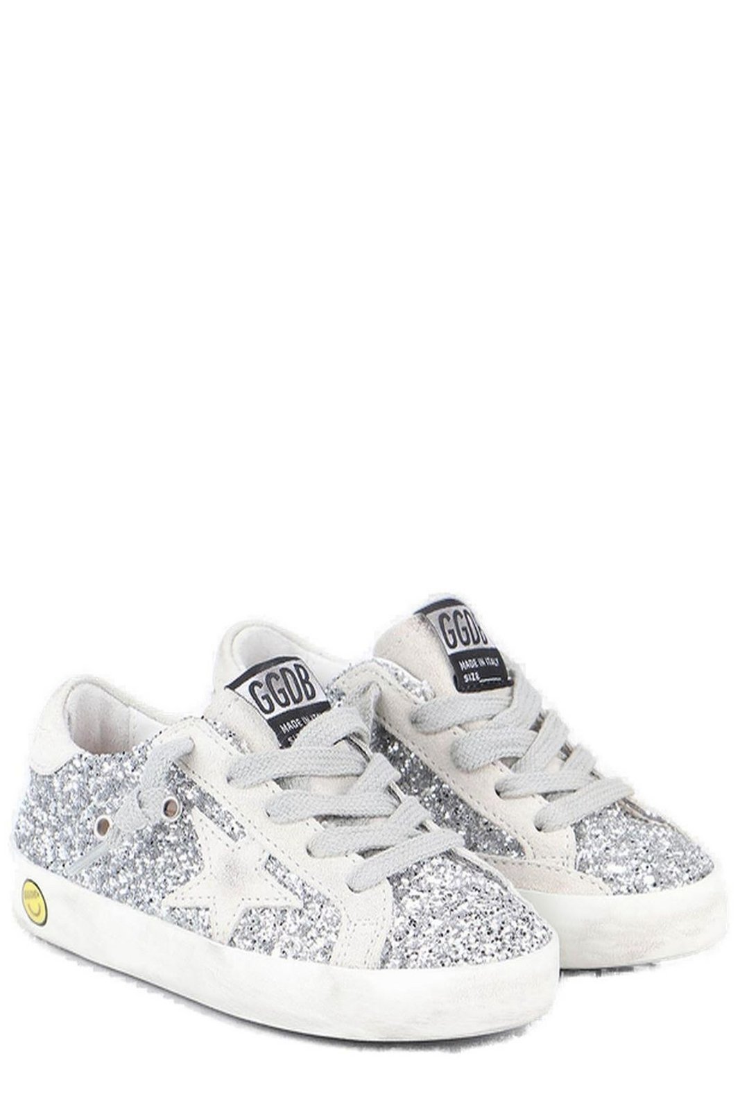 Golden Goose Kids Superstar Glitter Sneakers