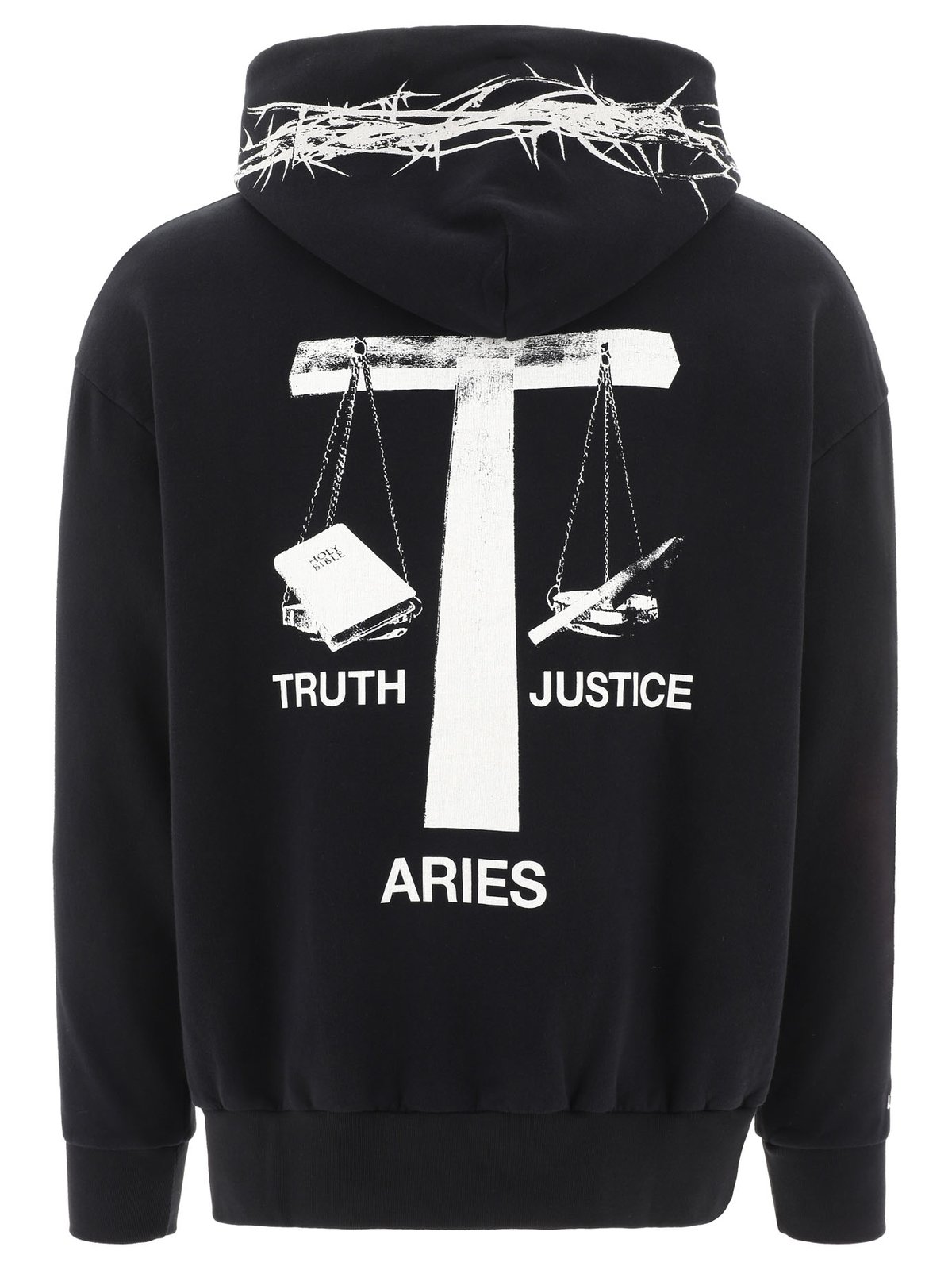 Aries Bad Friday Graphic Printed Hoodie