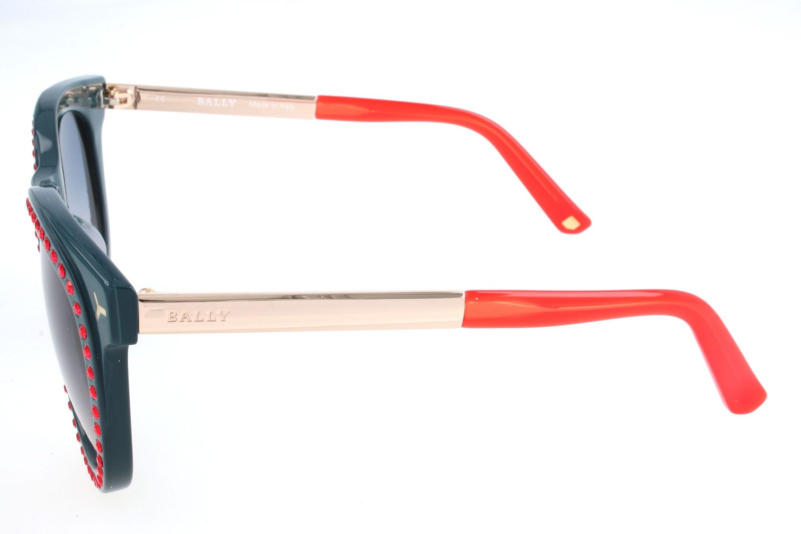 Bally Studded Cat-Eye Frame Sunglasses
