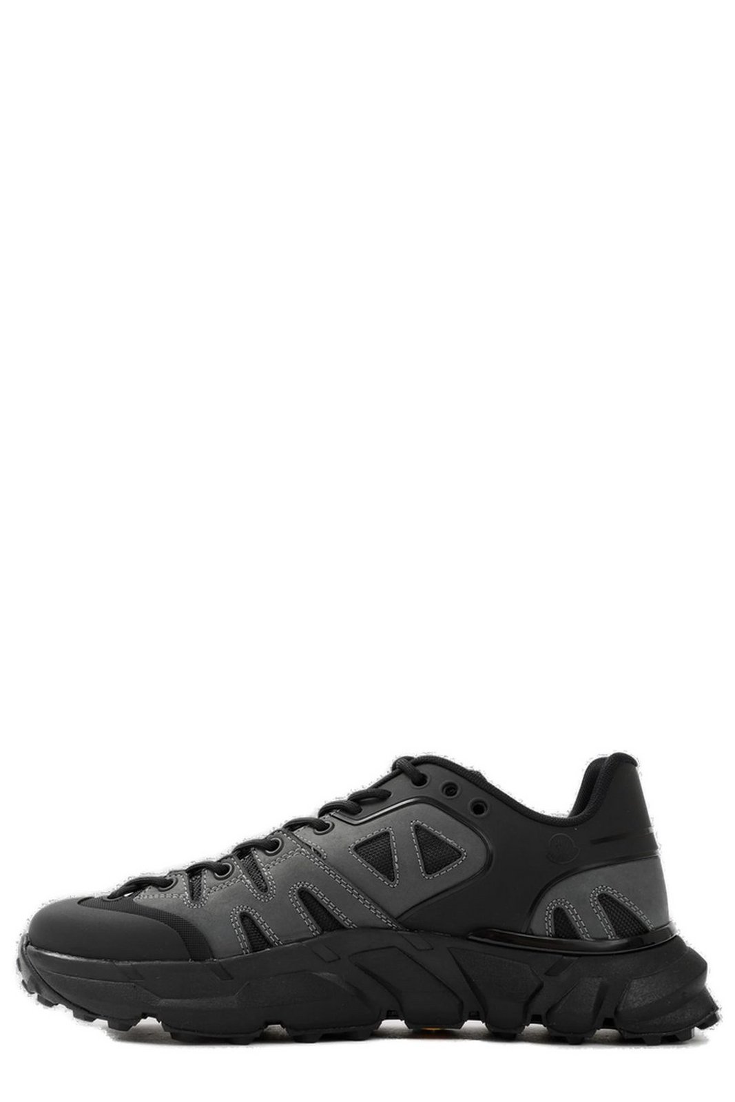 Moncler 1952 Logo Embossed Lace-Up Sneakers