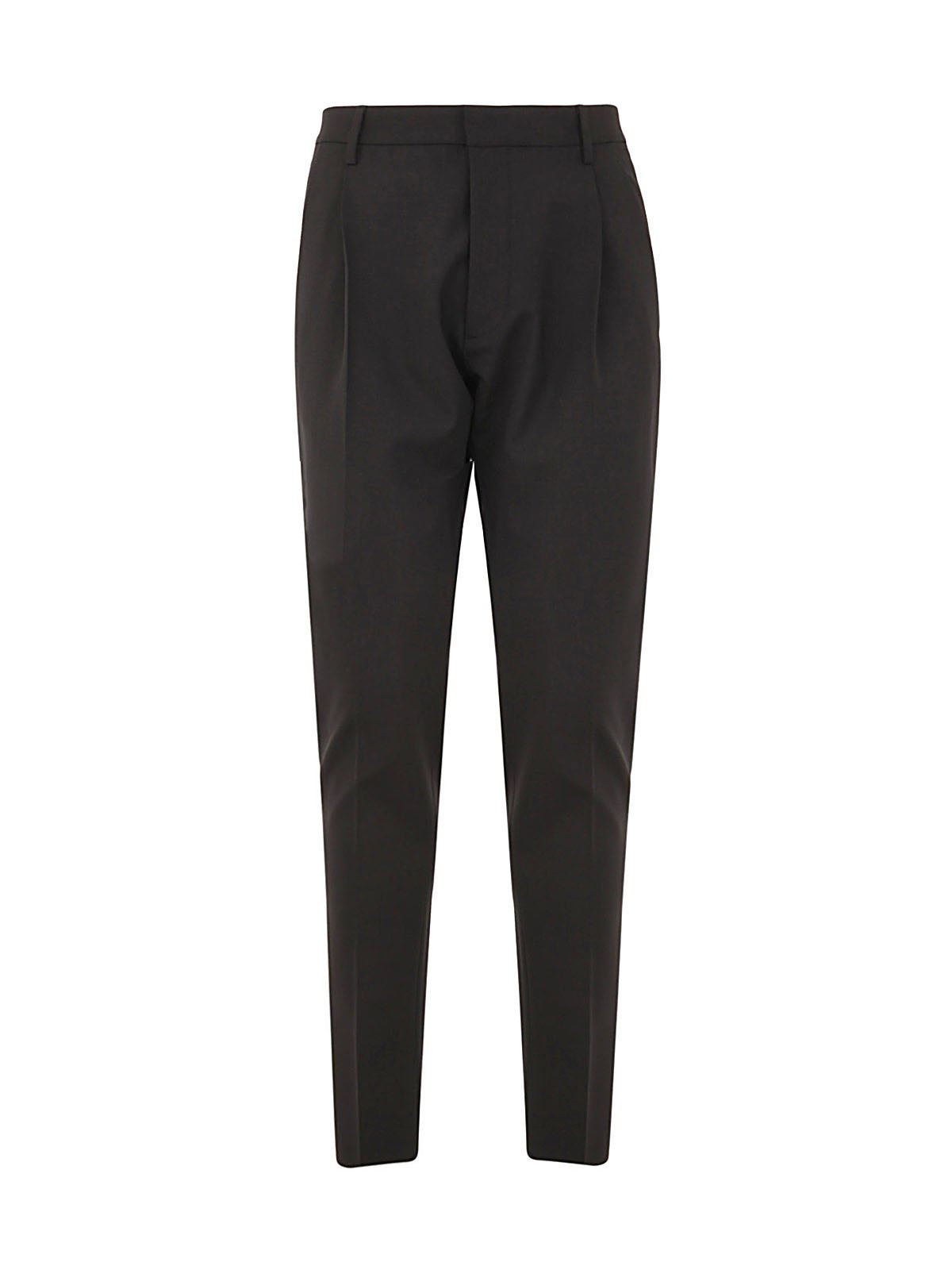 Dsquared2 Logo Patch Slim-Cut Cropped Pants