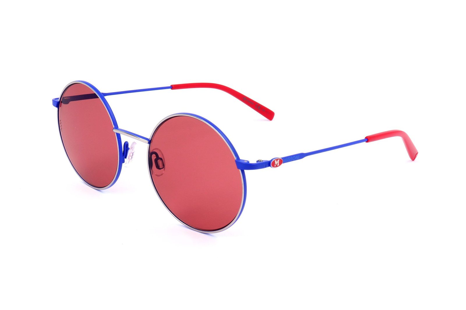 M Missoni Round Frame Sunglasses