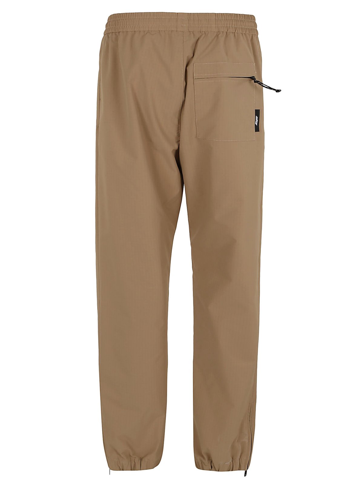 MSGM Logo Detailed Elasticated-Waist Pants