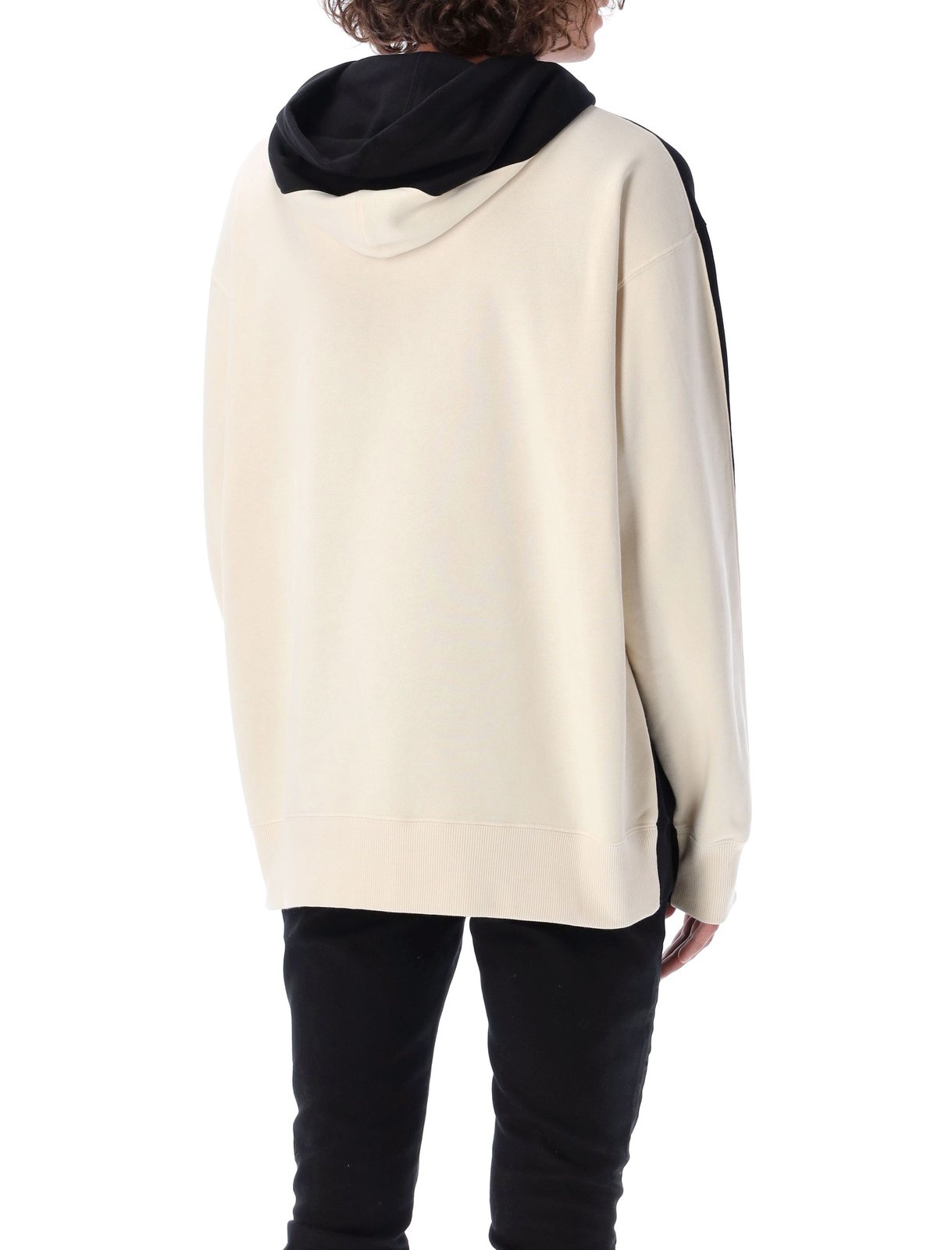 Valentino Logo Detailed Drawstring Hoodie