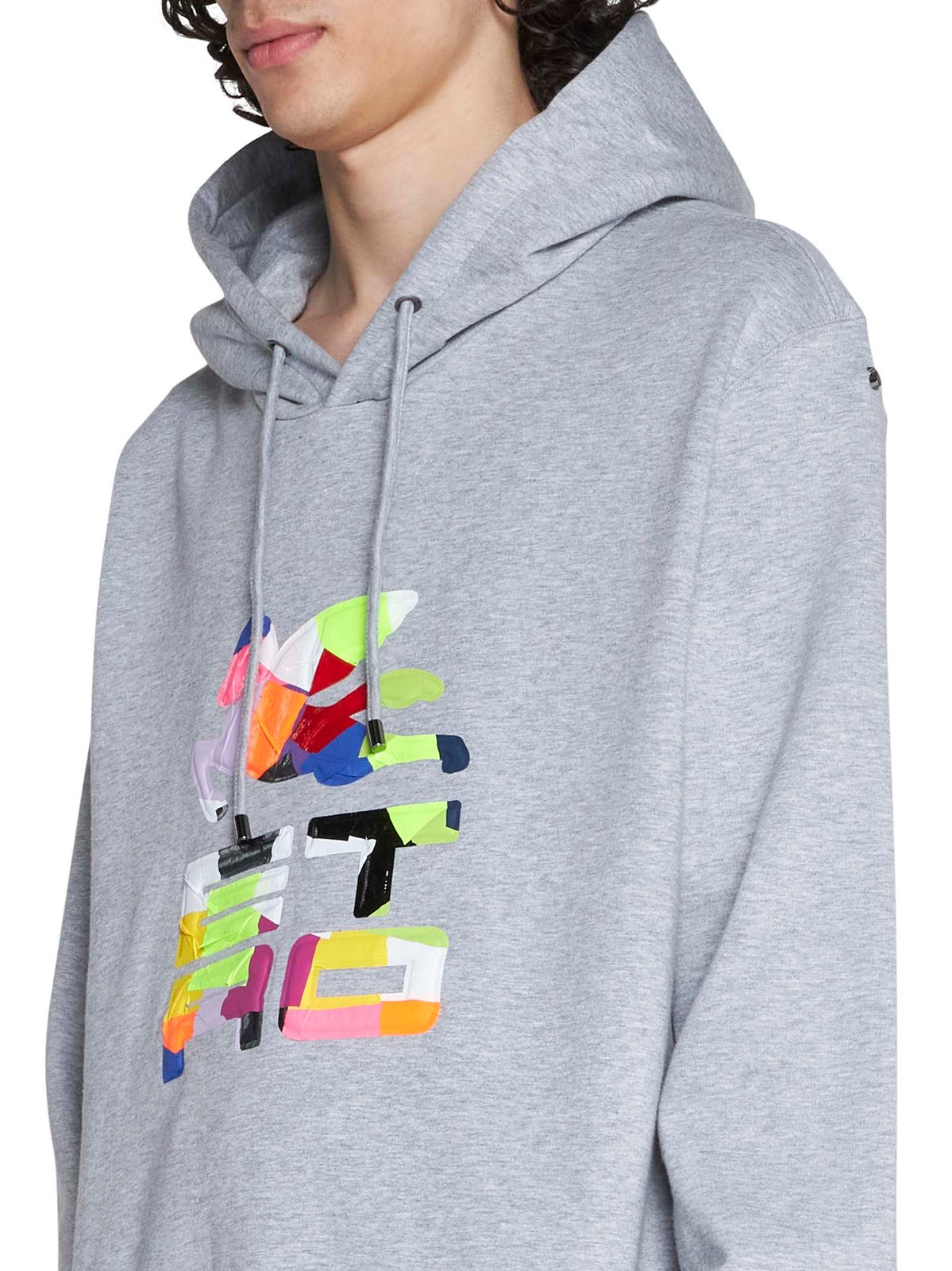 Etro Logo Printed Drawstring Hoodie