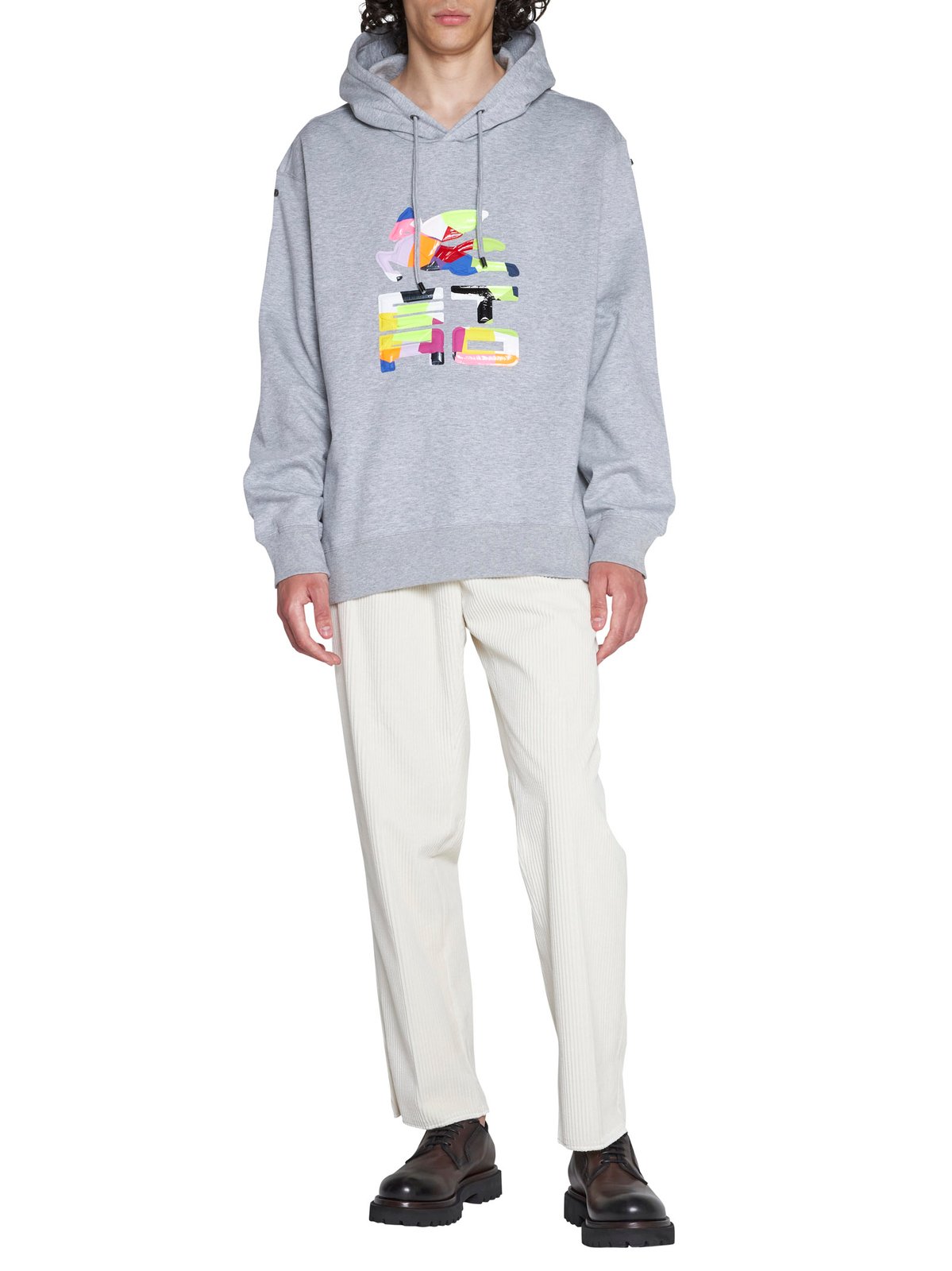 Etro Logo Printed Drawstring Hoodie 5 Etro Logo Printed Drawstring Hoodie