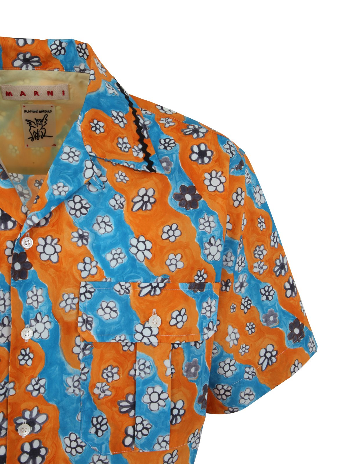 Marni Daisy Printed Buttoned Shirt