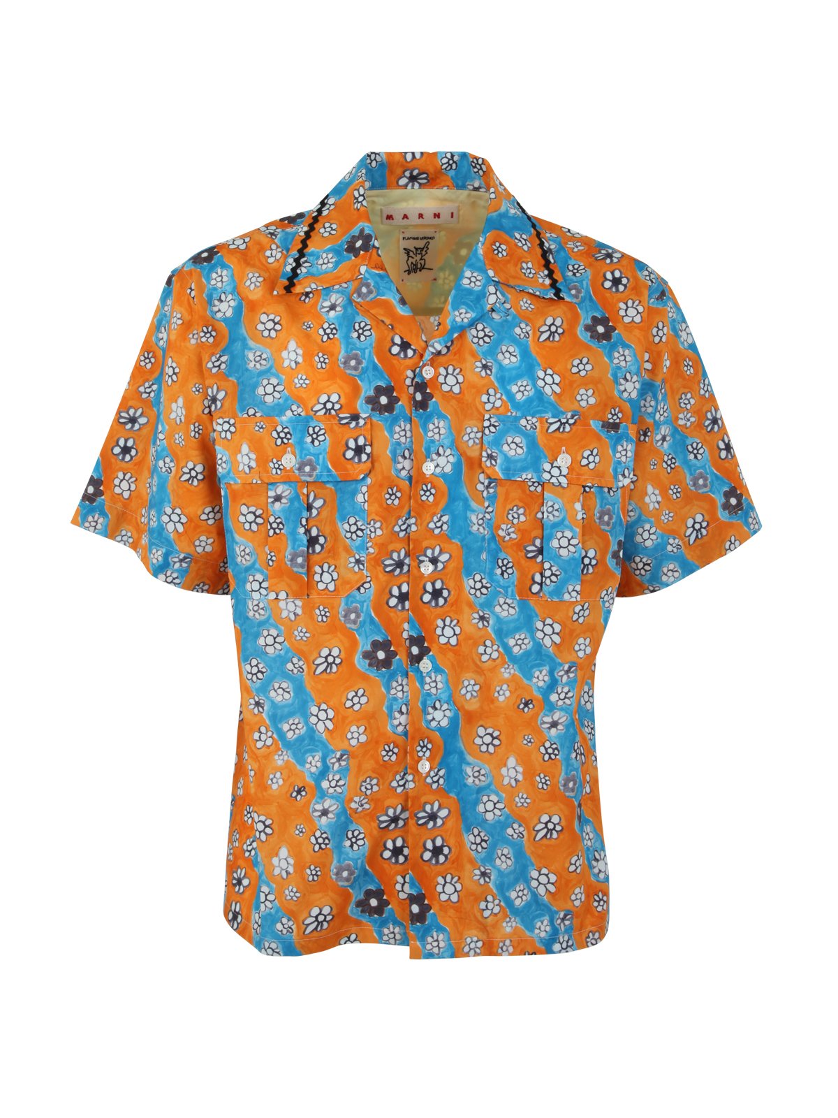 Marni Daisy Printed Buttoned Shirt