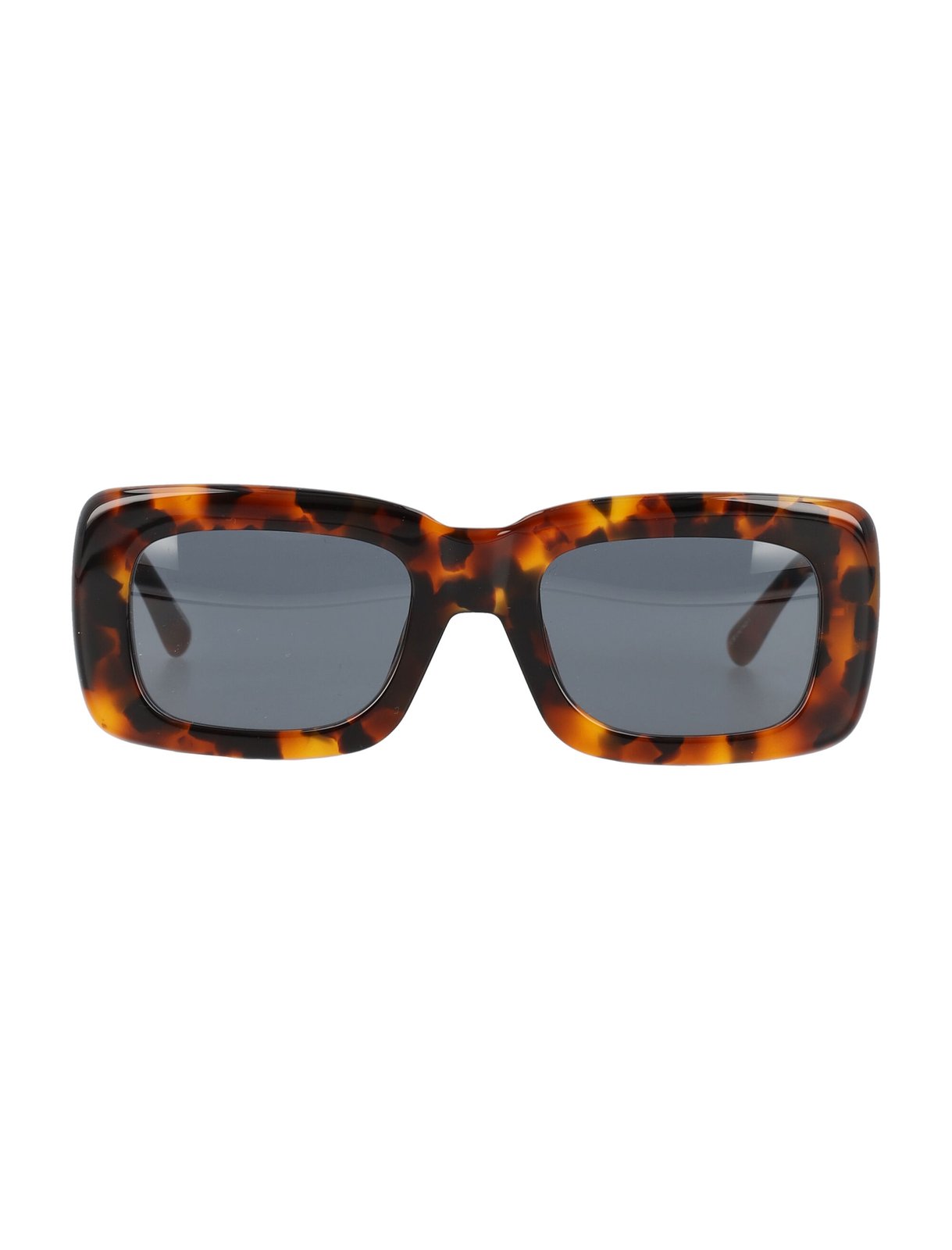 The Attico X Linda Farrow Rectangular Frame Sunglasses