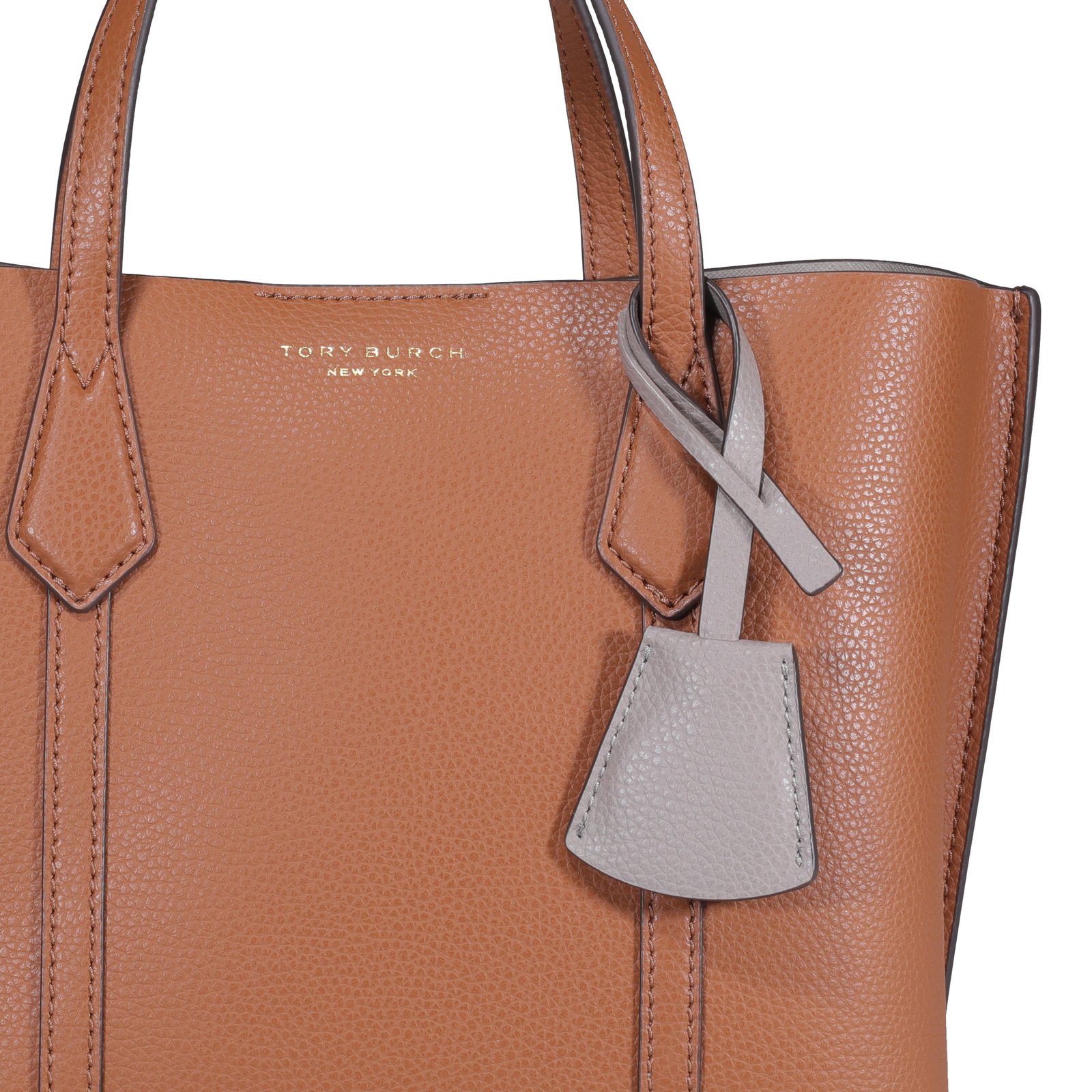 Tory Burch Perry Logo Detailed Small Tote Bag